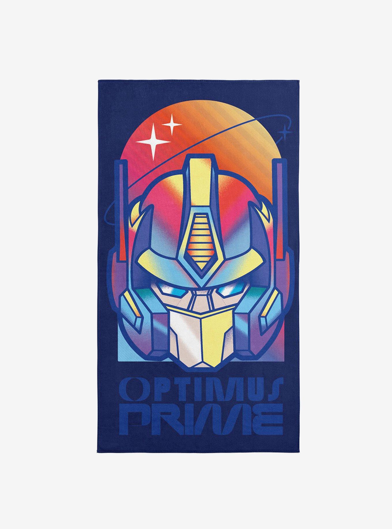 Transformers Rainbow Optimus Microfiber Beach Towel, , hi-res