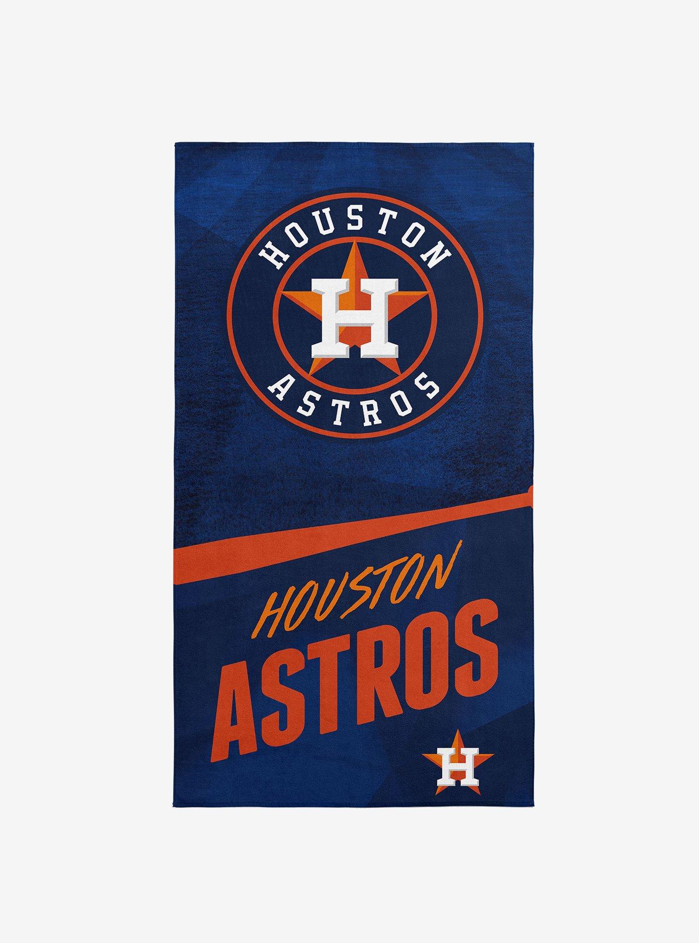 MLB Houston Astros Stretch Microfiber Beach Towel, , hi-res