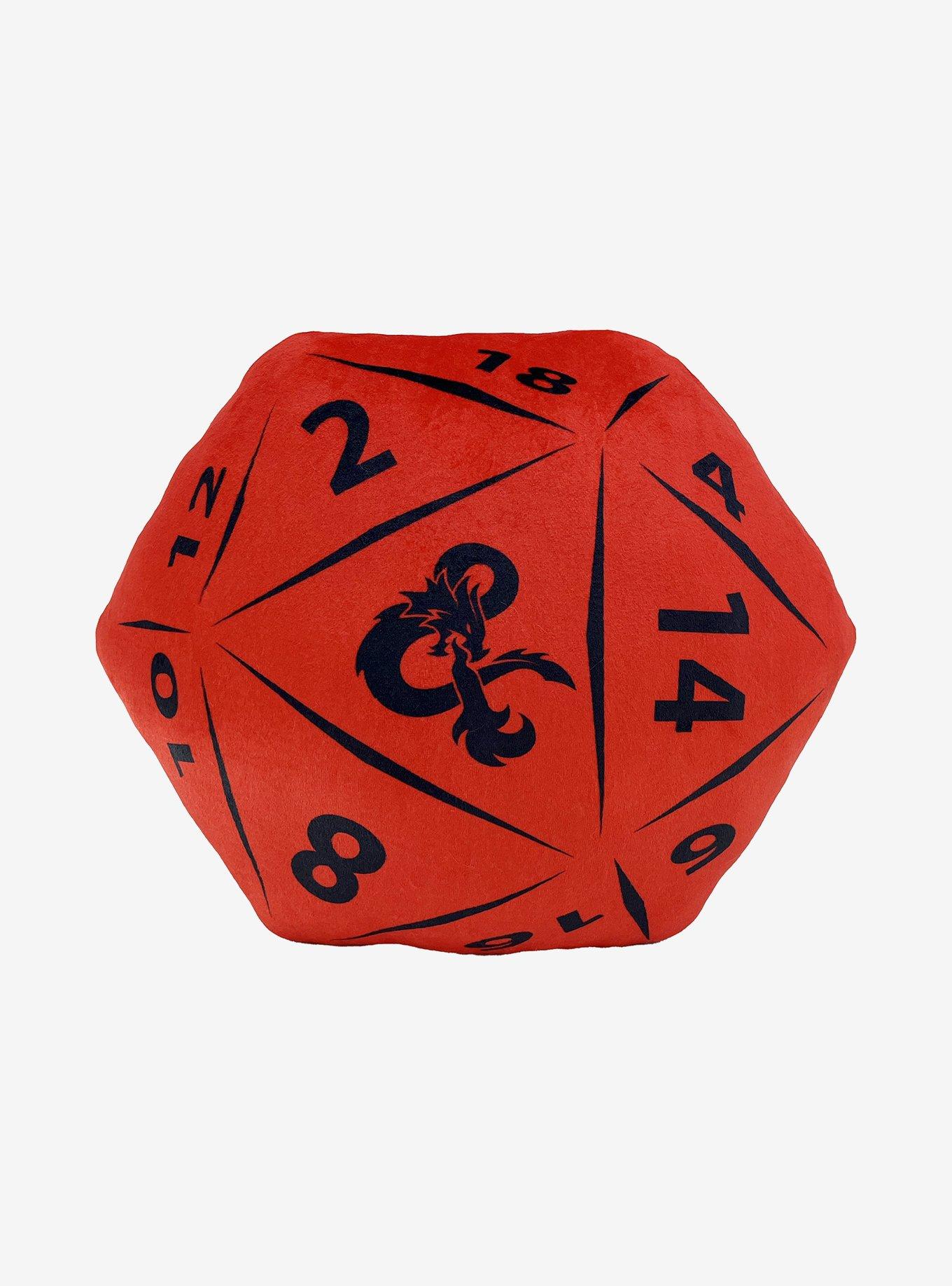Dungeons & Dragons D20 Die Knife Edge Cloud Pillow, , hi-res
