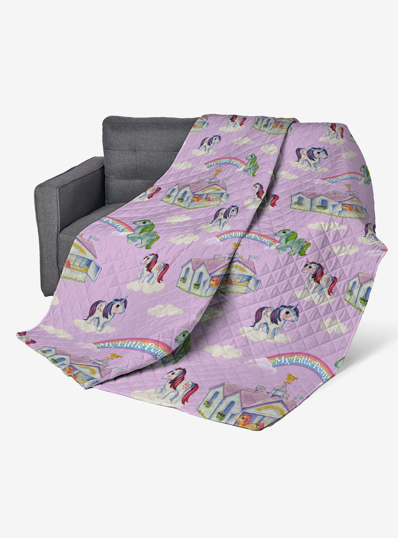 My Little Pony Vintage Pony Party Quilted Throw Blanket, , hi-res