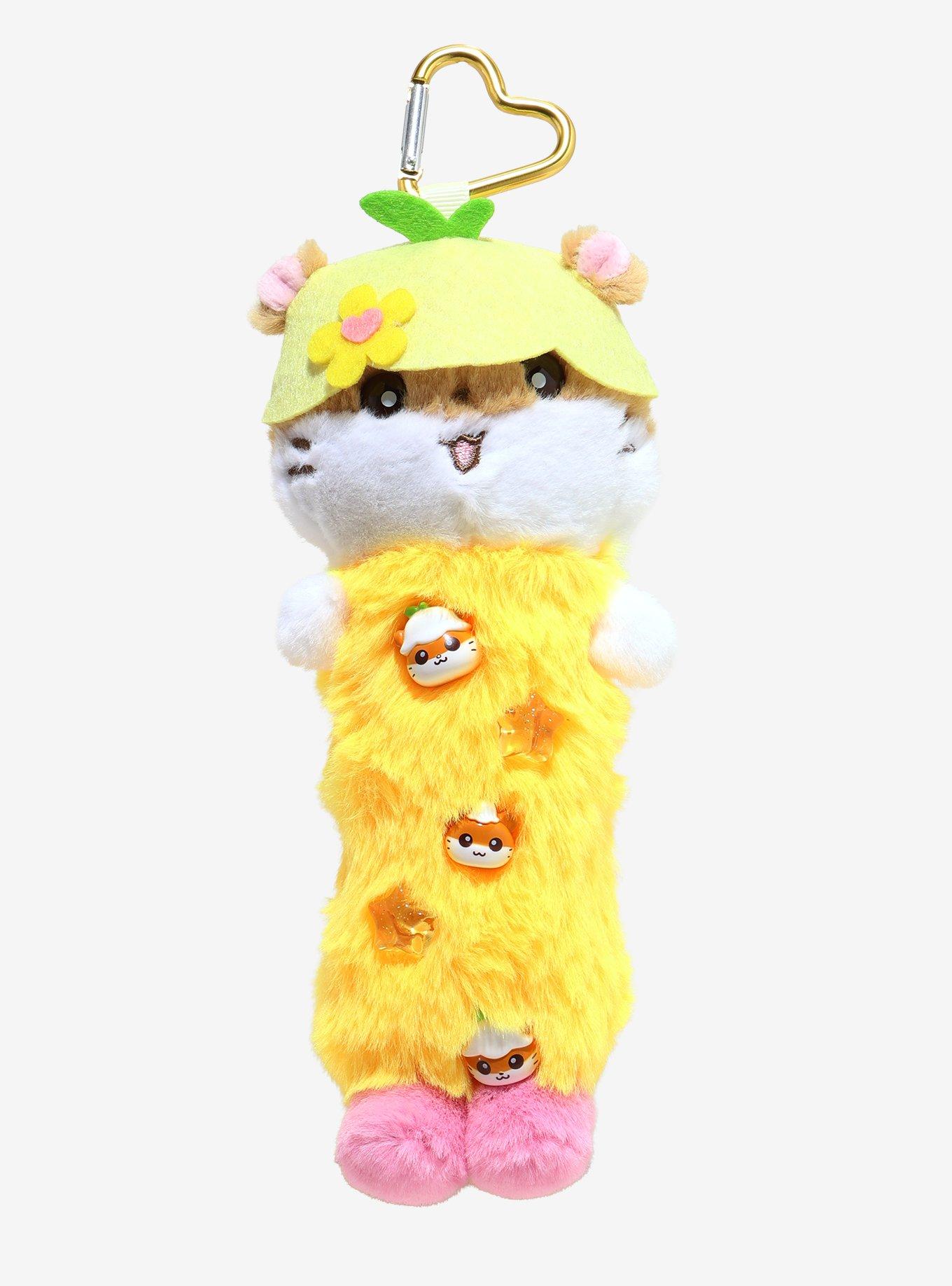 Sanrio Japan Originals Corocorokuririn Bead Pouch Plush Bag Charm, , hi-res