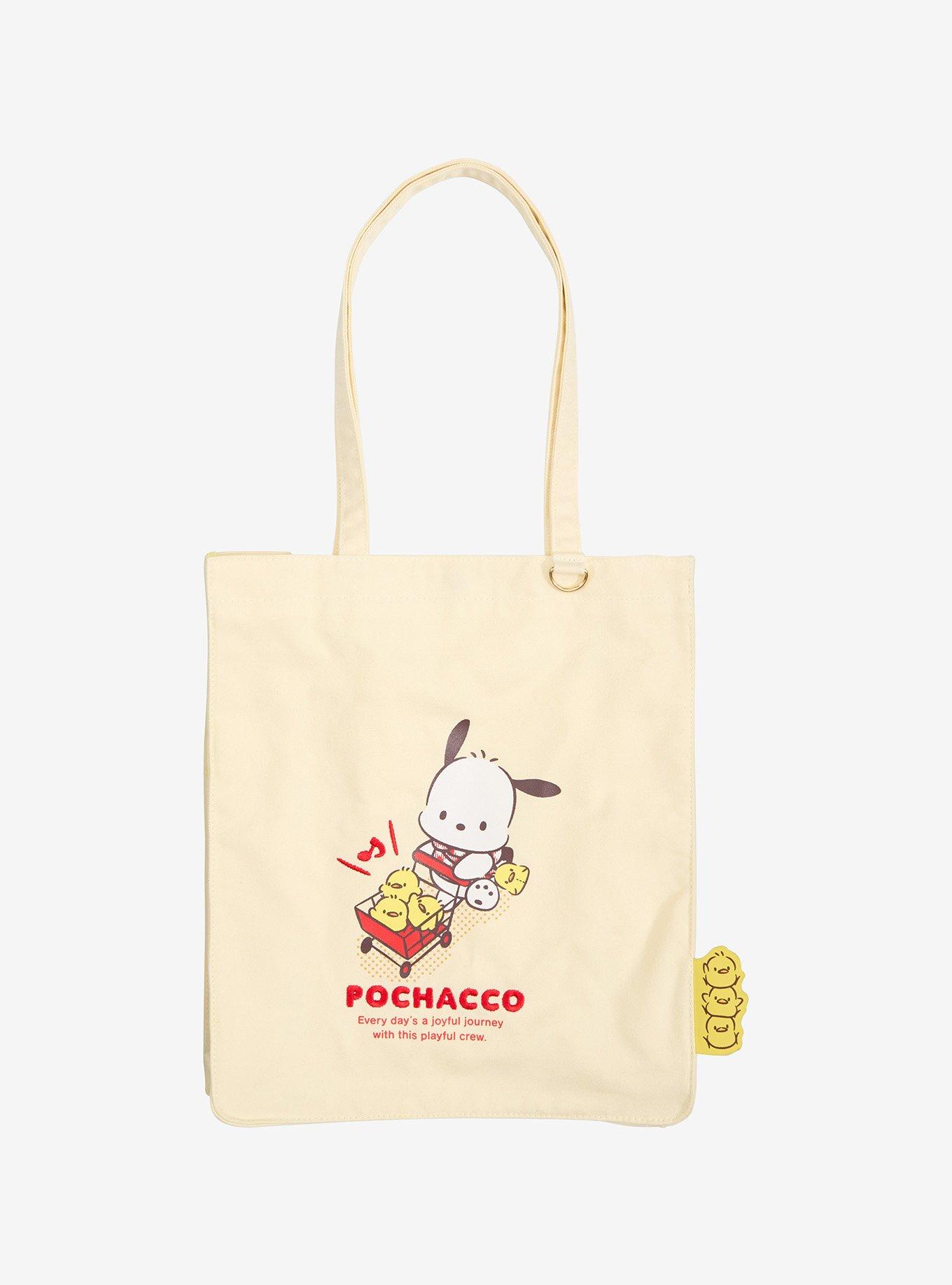 あきさん アフリカンバティック zakuchiku LOGO バッグ Sanrio Japan Originals Pochacco Pi-Chans Tote Bag | Hot Topic