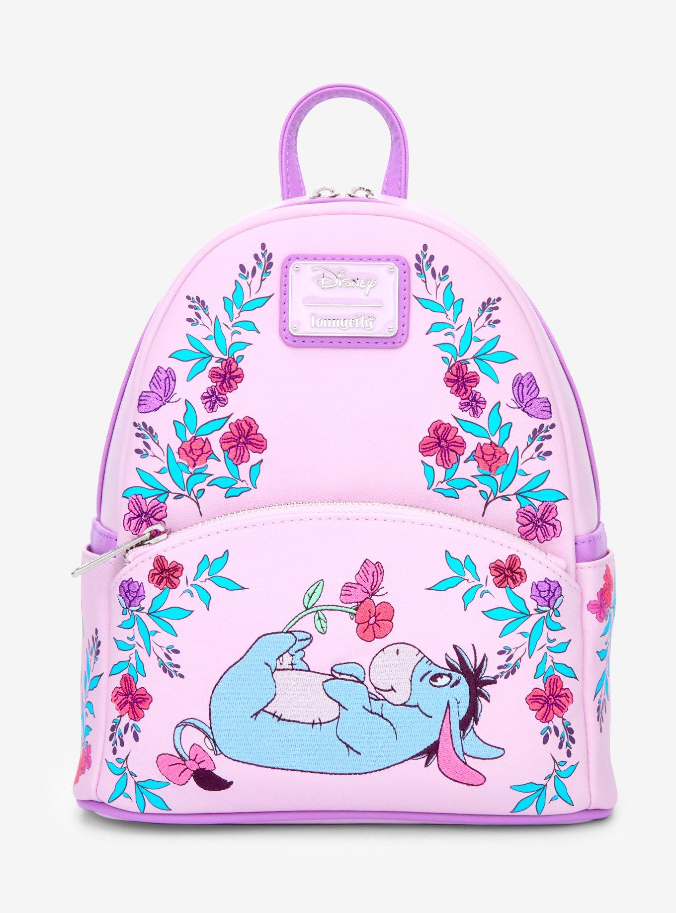 Loungefly Disney Winnie the Pooh Eeyore Floral Mini Backpack - BoxLunch Exclusive
