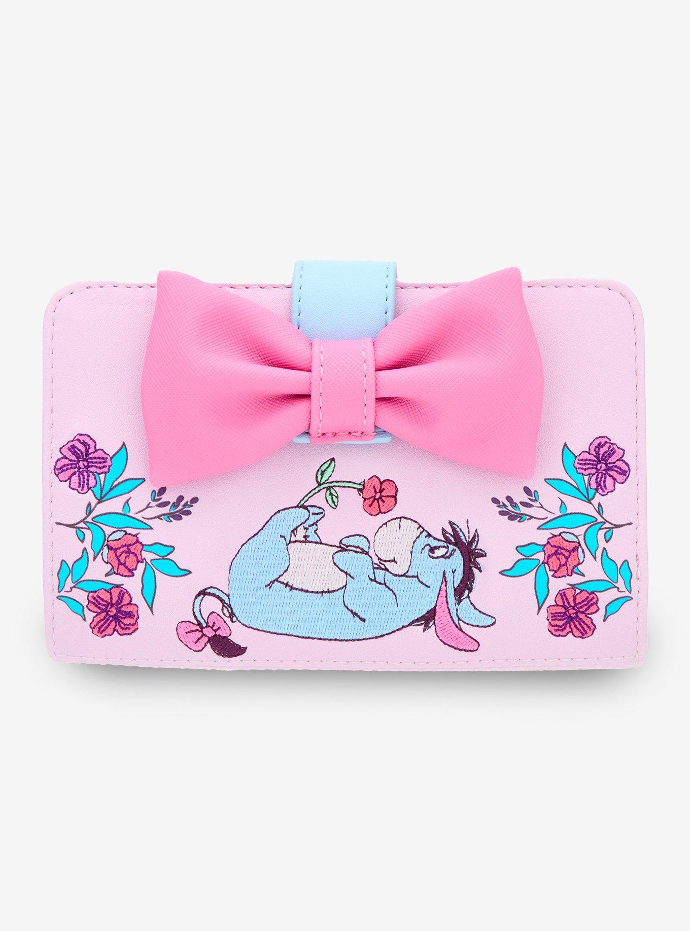 Loungefly Disney Winnie the Pooh Eeyore Floral Wallet - BoxLunch Exclusive, , hi-res