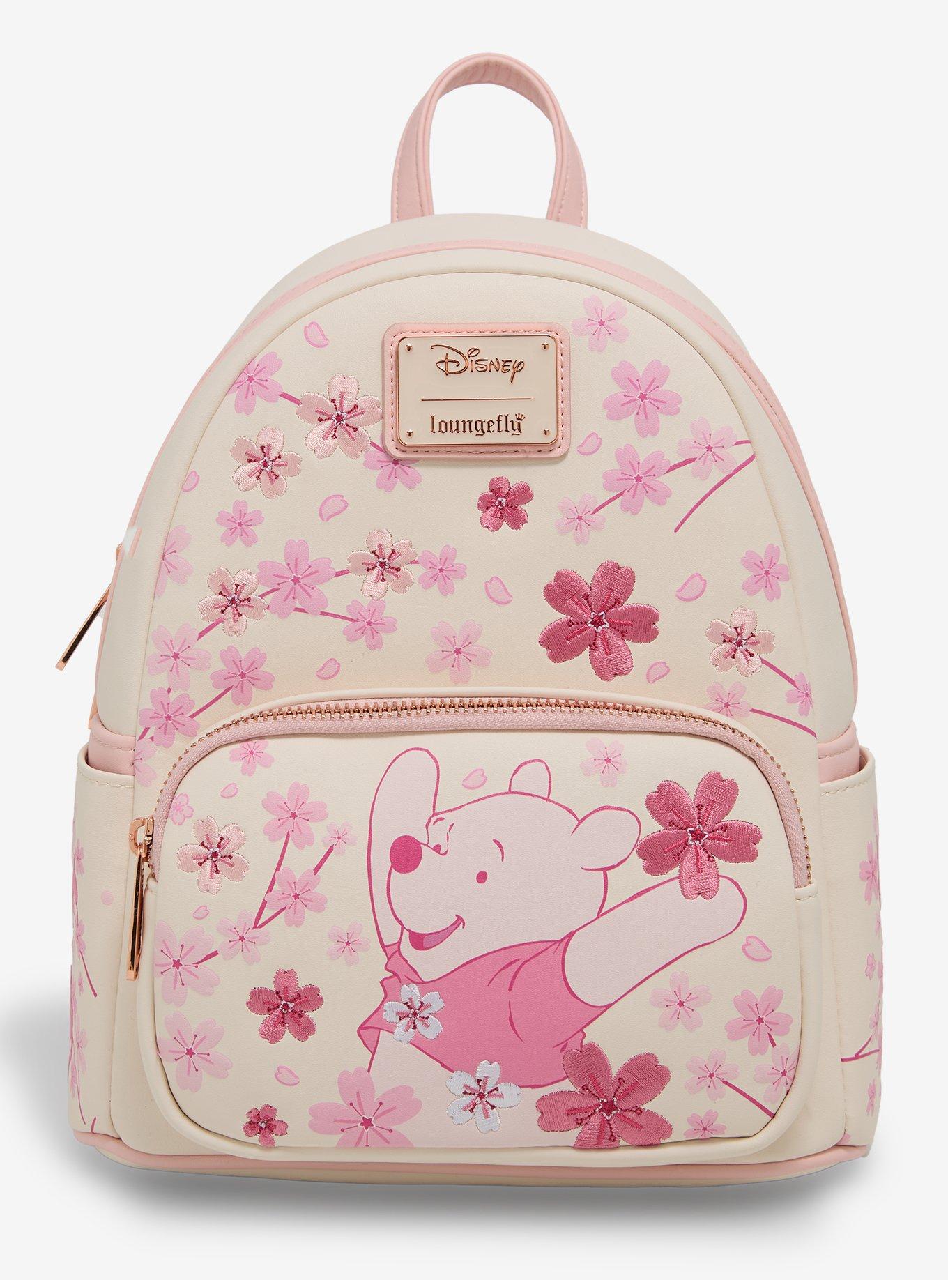 Loungefly Disney Winnie the Pooh Cherry Blossom Mini Backpack - BoxLunch Exclusive, , hi-res