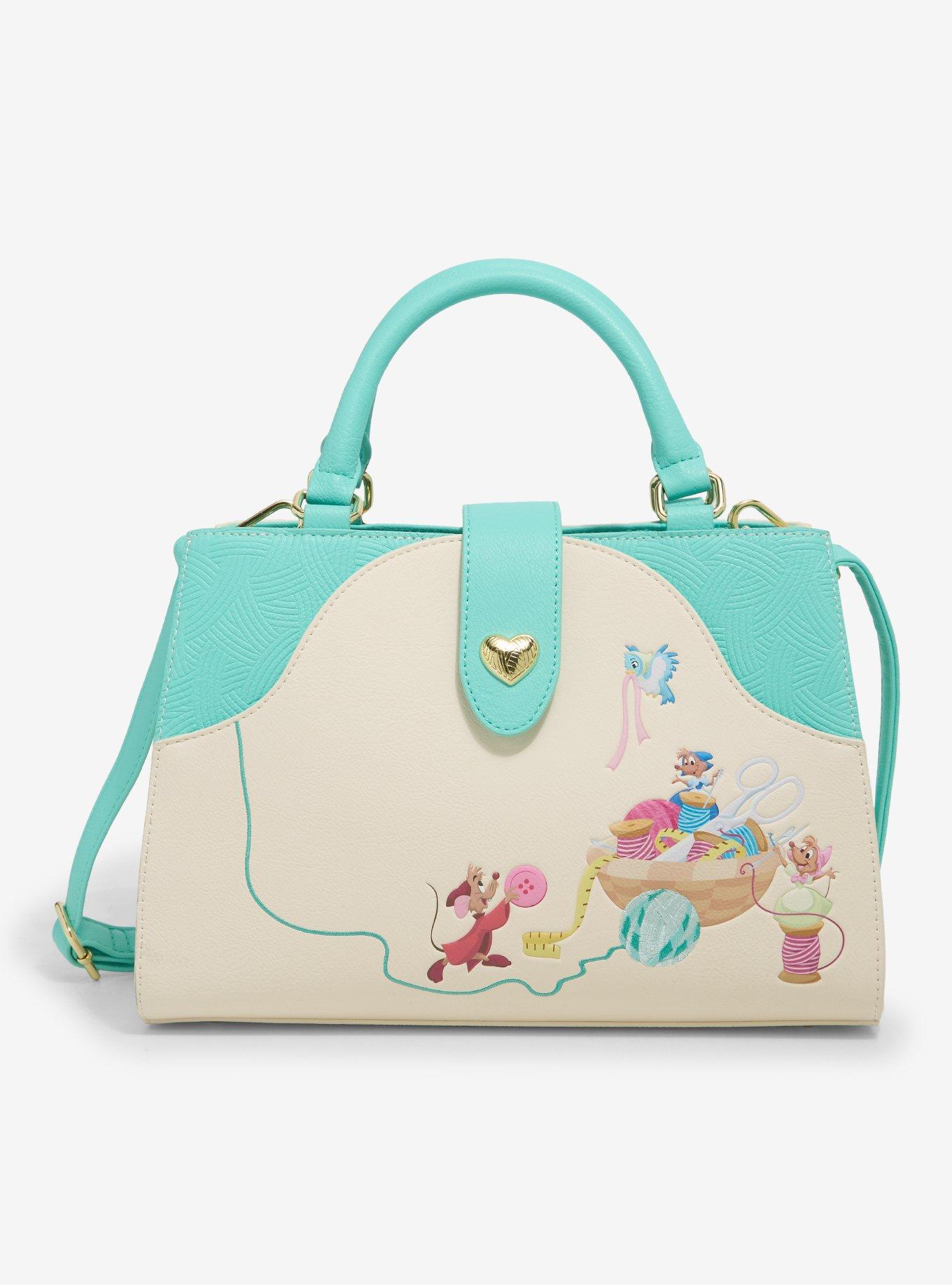 Loungefly Disney Cinderella Mice & Birds Convertible Crossbody Bag - BoxLunch Exclusive, , hi-res