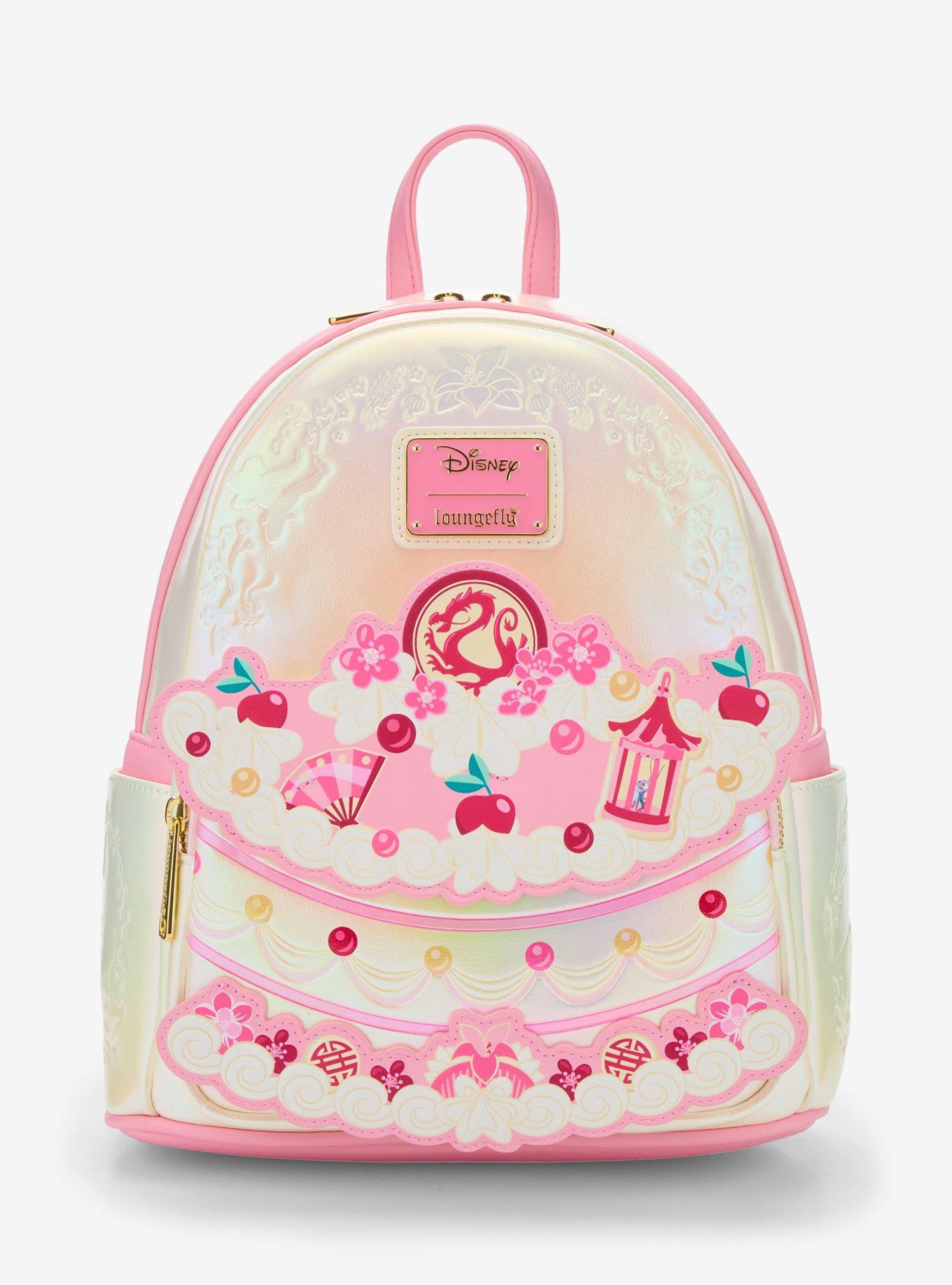 Loungefly Disney Mulan Cake Iridescent Mini Backpack - BoxLunch Exclusive, , hi-res