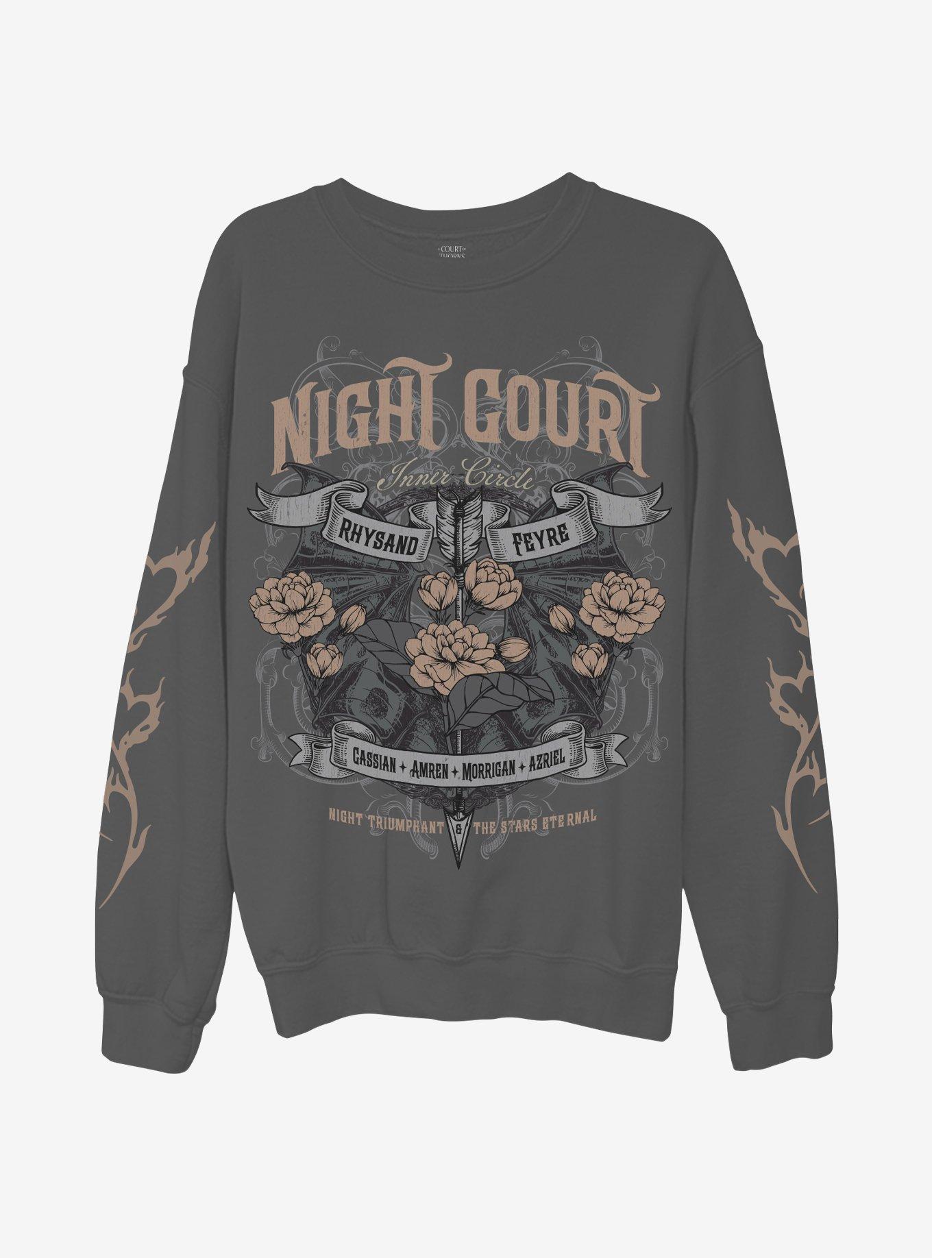 A Court Of Thorns And Roses Night Court Inner Court Sweatshirt