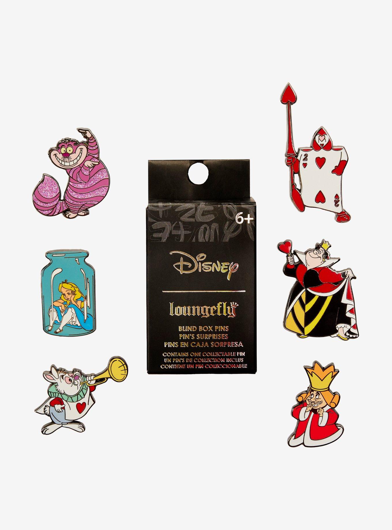 Loungefly Disney Alice in Wonderland Character Blind Box Enamel Pin, , hi-res