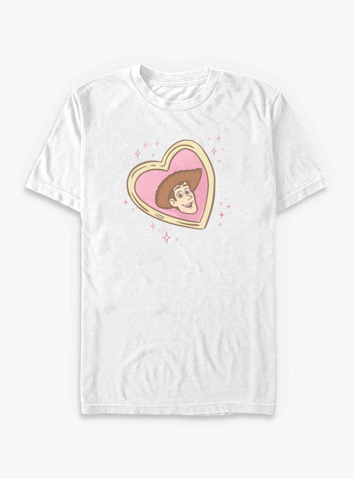 Disney Pixar Toy Story Woody Heart Locket T-Shirt, , hi-res