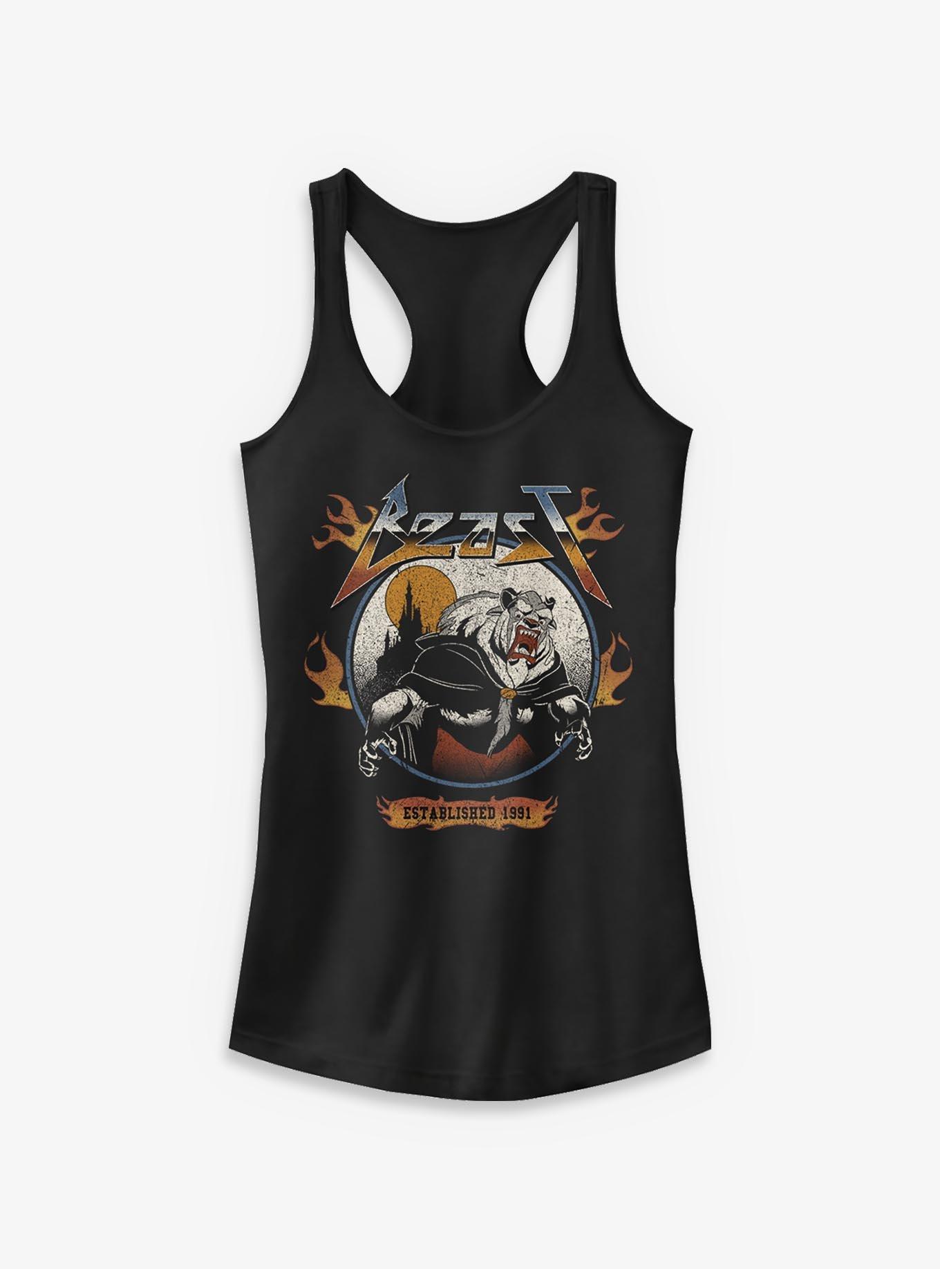 Disney Beauty and the Beast Metal Beast Established 1991 Girls Tank, , hi-res