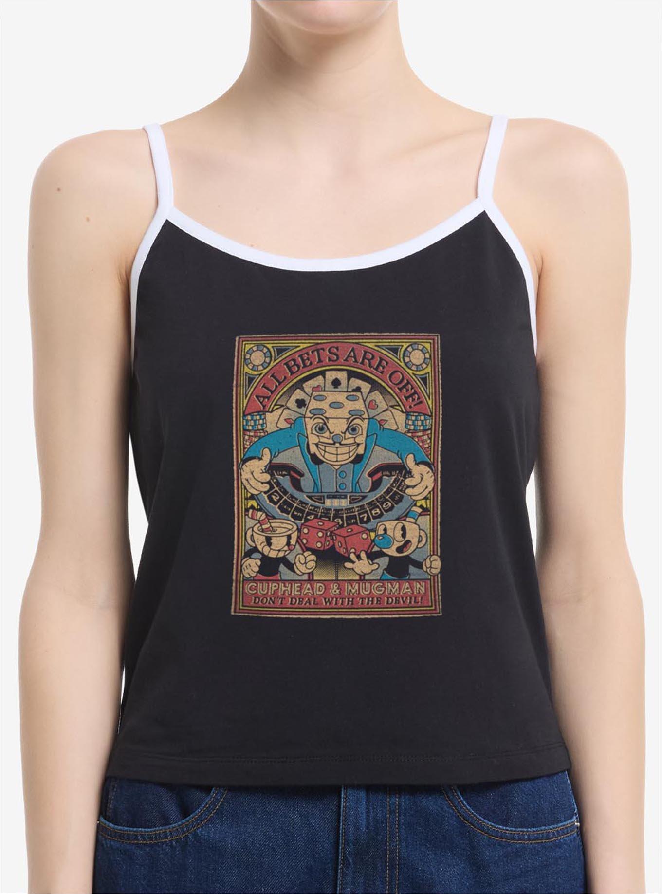 Cuphead All Bets Are Off Girls Cami Tank, , hi-res