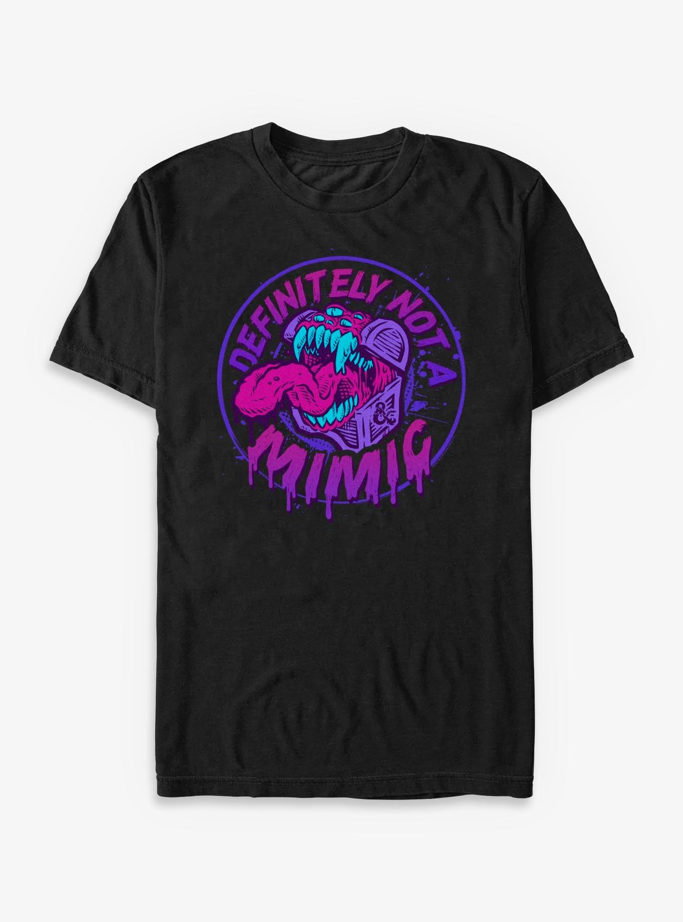 Dungeons & Dragons Defintely Not A Mimic Badge T-Shirt