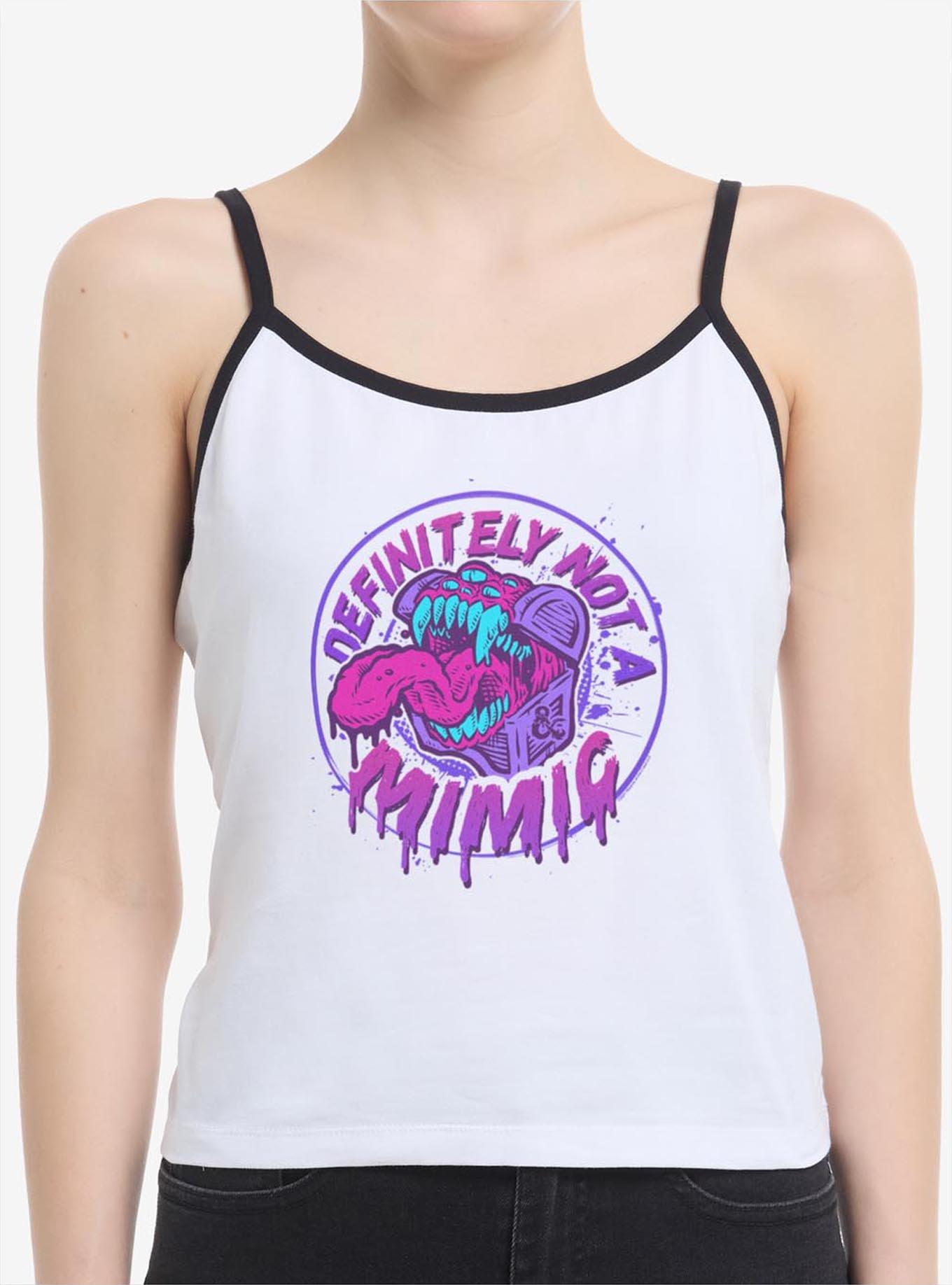 Dungeons & Dragons Defintely Not A Mimic Badge Girls Cami Tank, , hi-res