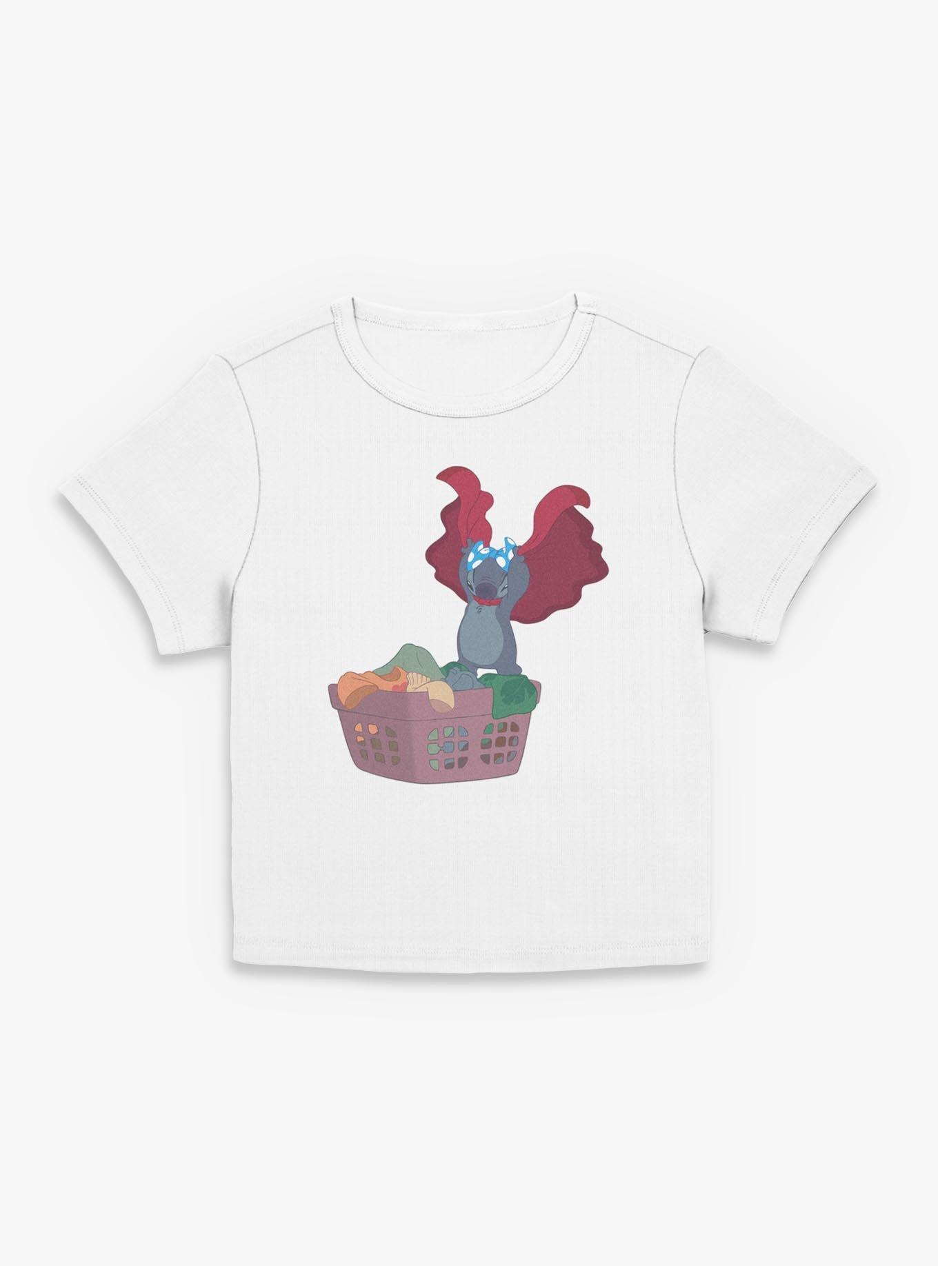 Disney Lilo & Stitch Laundry Girls Baby T-Shirt, EGRET, hi-res