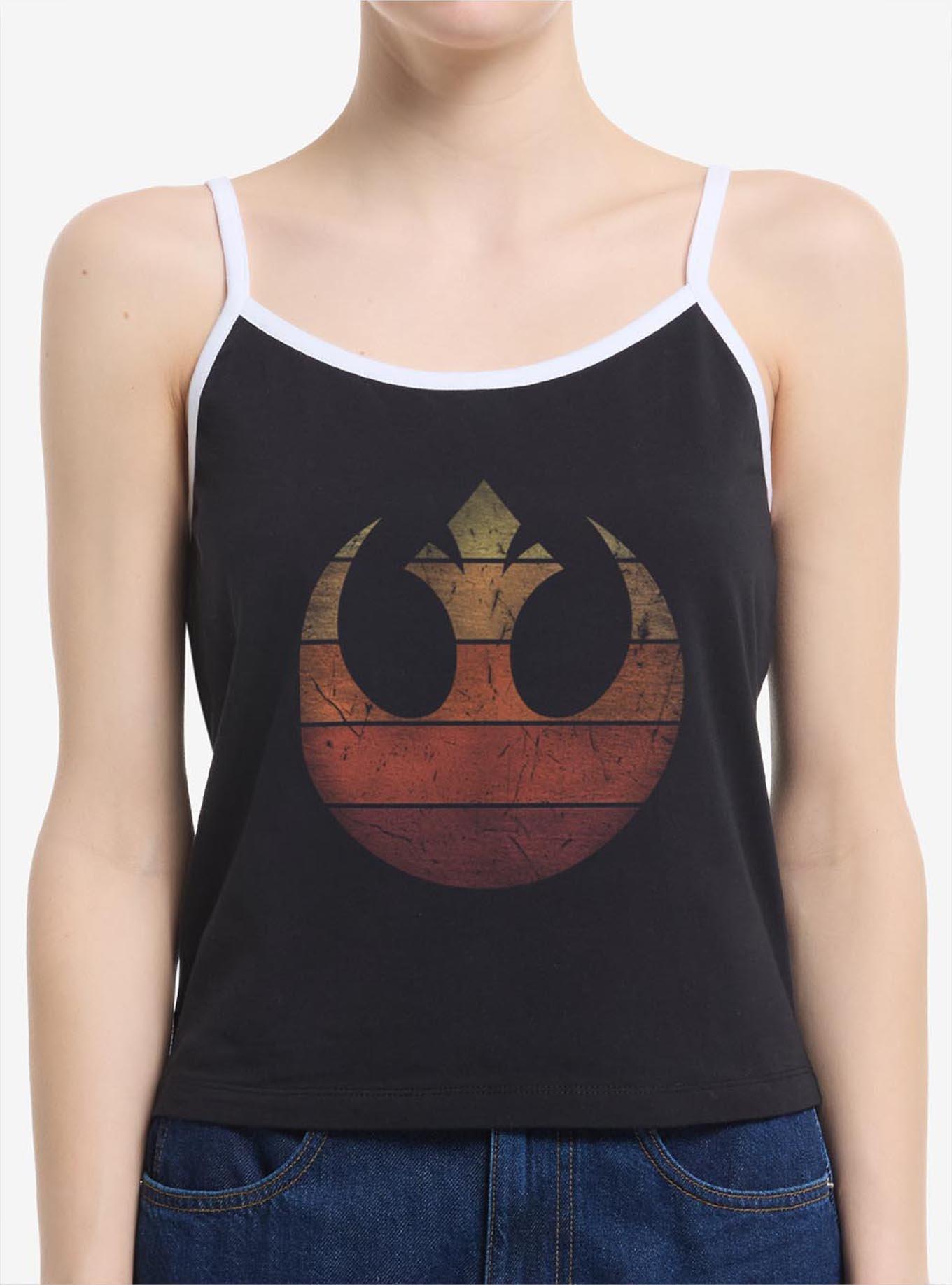 Star Wars Rebel Retro Gradient Girls Cami Tank