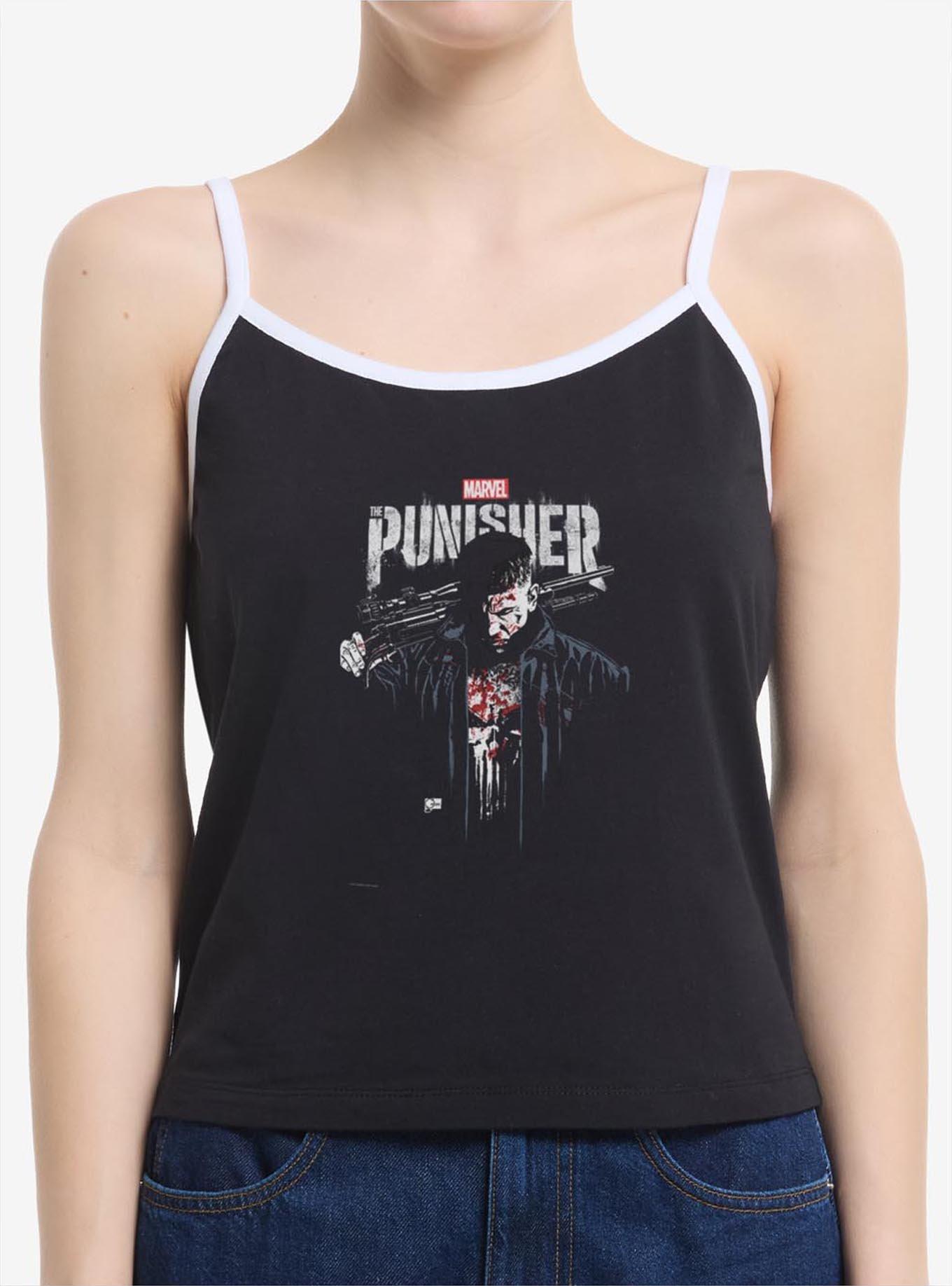 Marvel Punisher Downfall Girls Cami Tank, , hi-res