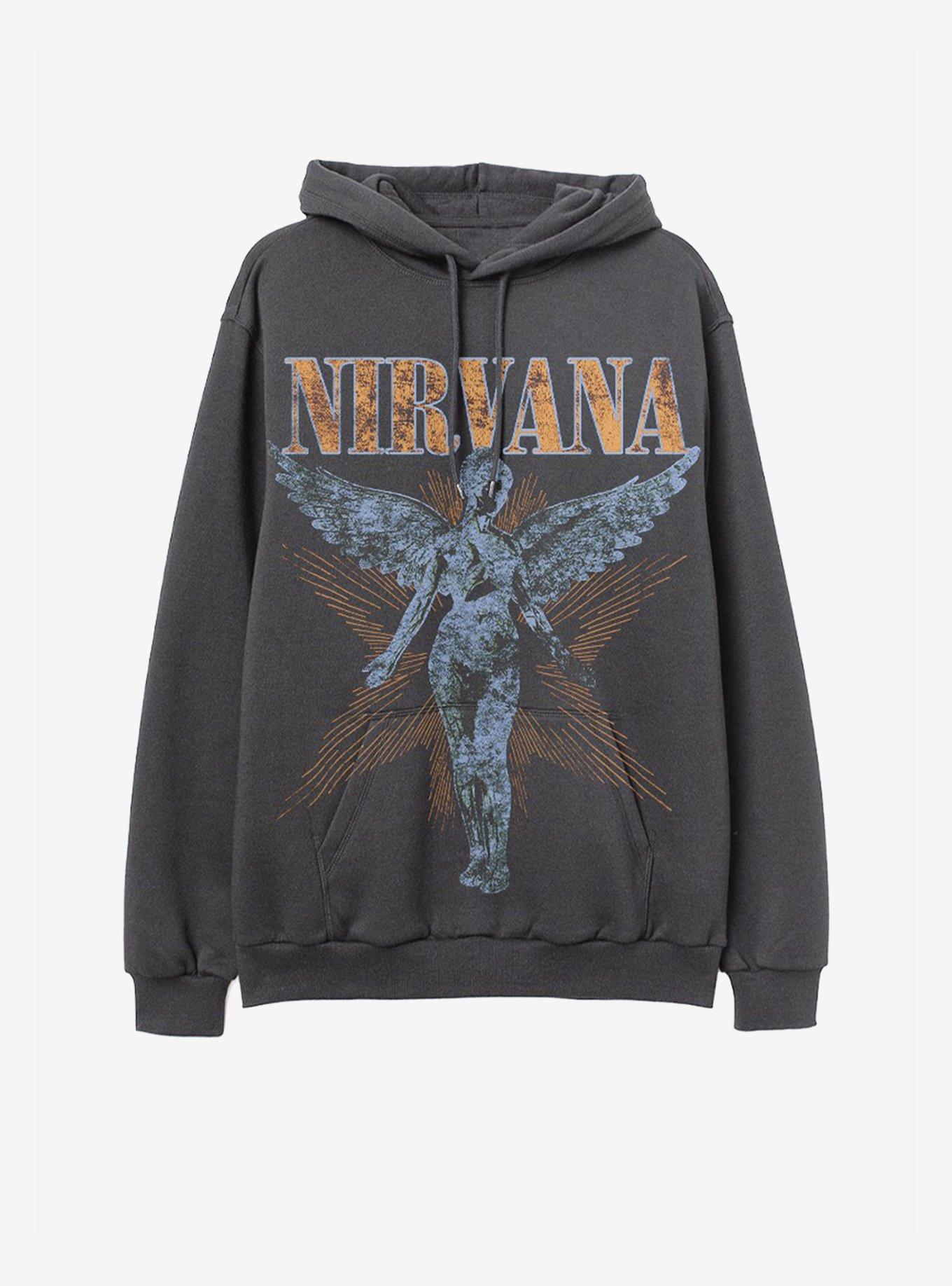 Nirvana In Utero Angel Hoodie, , hi-res