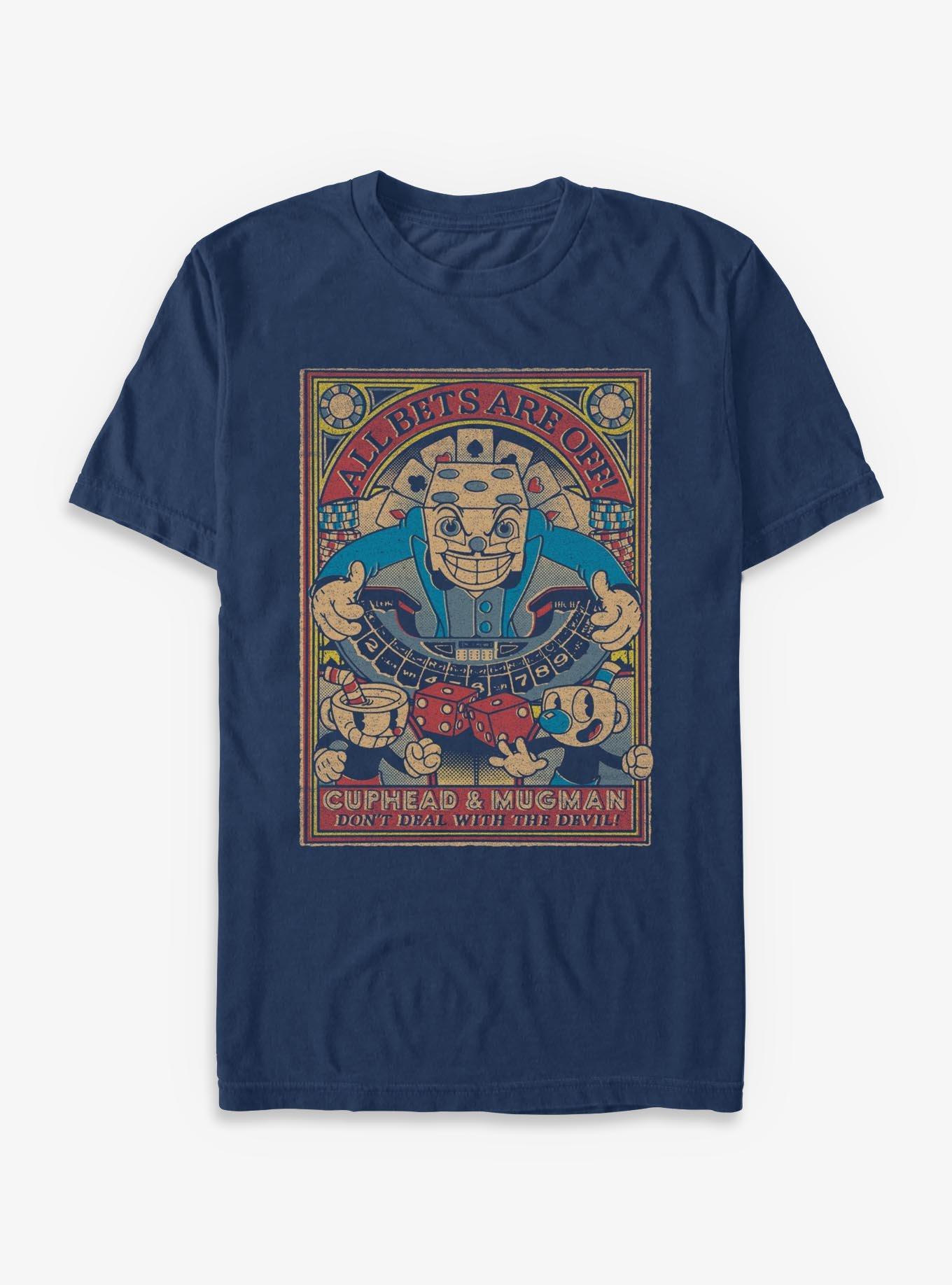 Cuphead All Bets Are Off Garment Dye T-Shirt, , hi-res