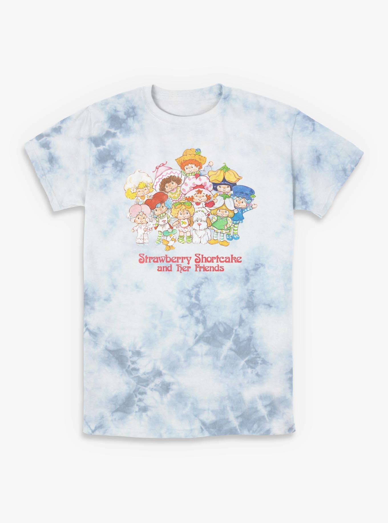 NULL Strawberry Shortcake Strawberry And Her Friends Tie-Dye T-Shirt