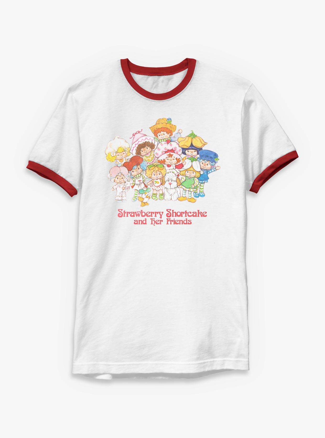 NULL Strawberry Shortcake Strawberry And Her Friends Ringer T-Shirt
