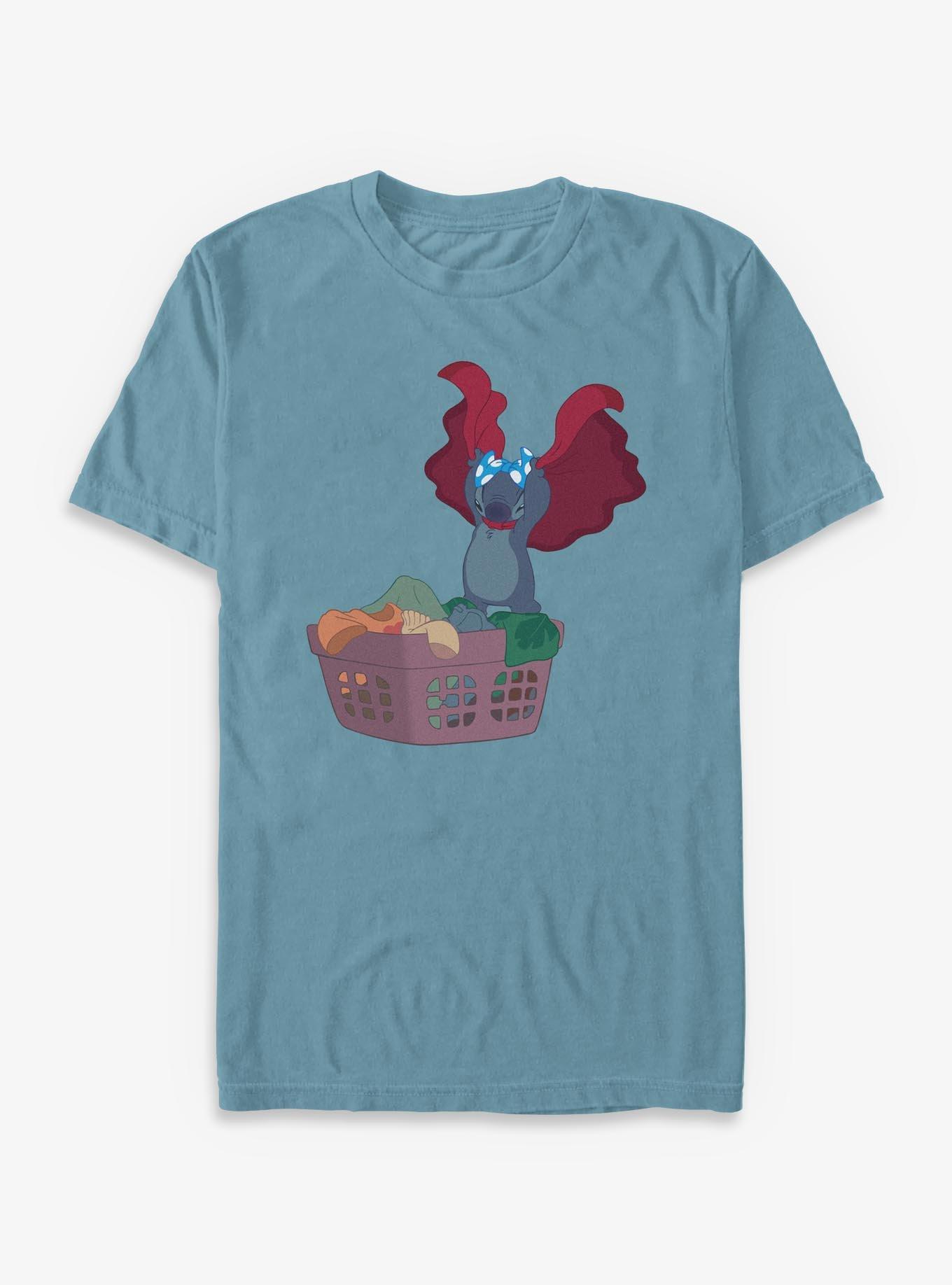 Disney Lilo & Stitch Laundry Garment Dye T-Shirt, , hi-res