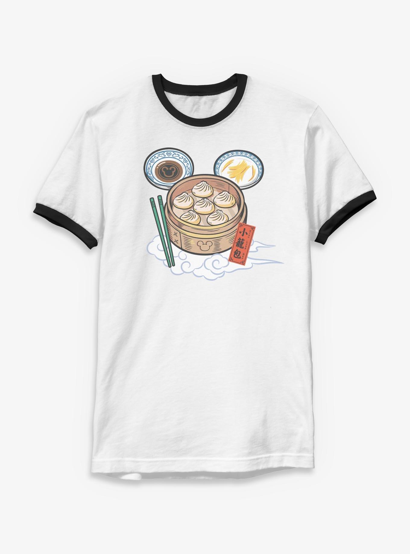 NULL Disney Mickey Mouse Xialongbao Dumpling Ringer T-Shirt