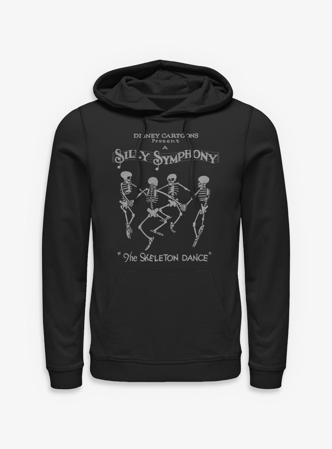 NULL Disney Silly Symphony Skeleton Dance Hoodie