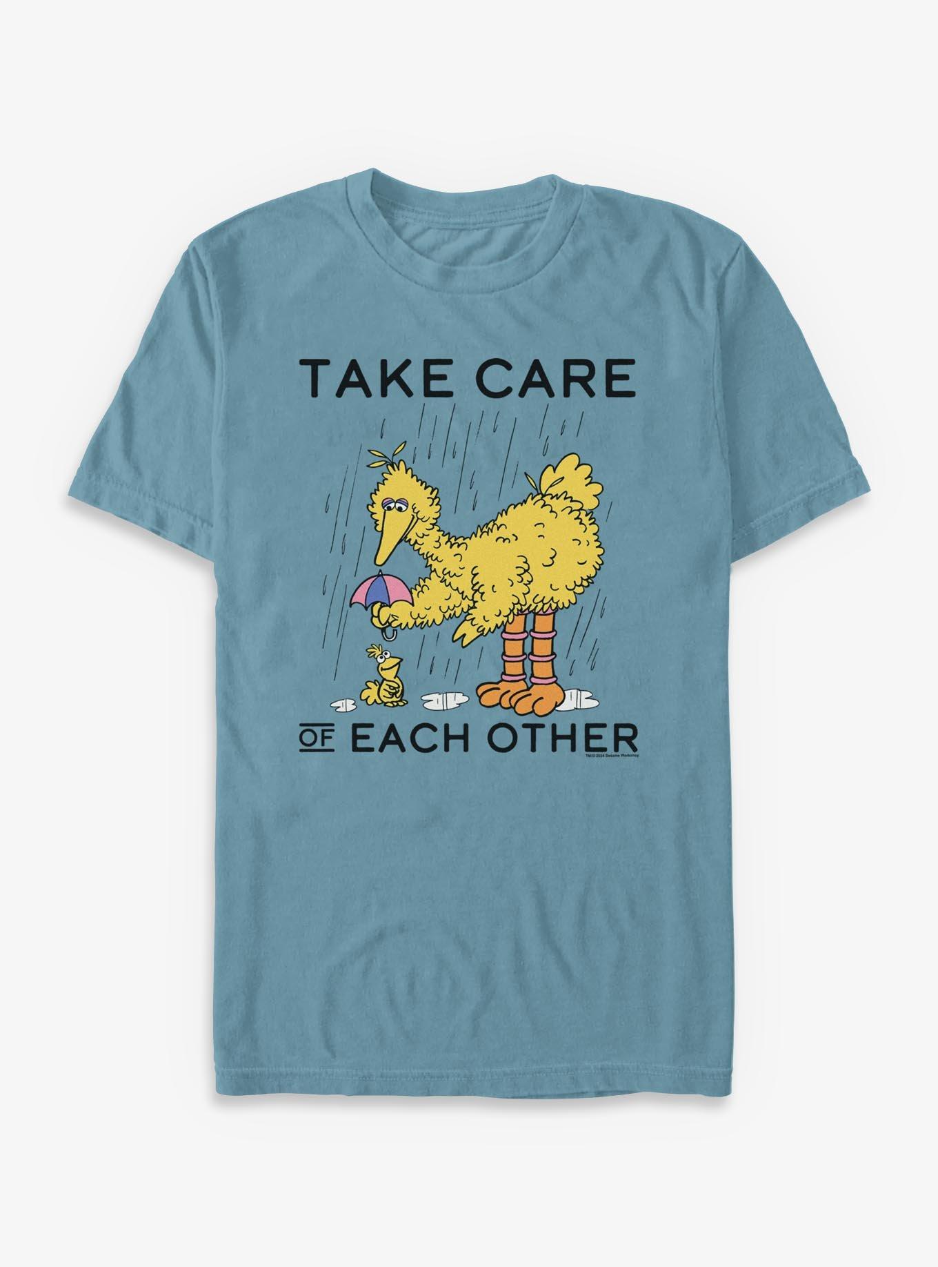 Sesame Street Take Care Of Each Other Garment Dye T-Shirt