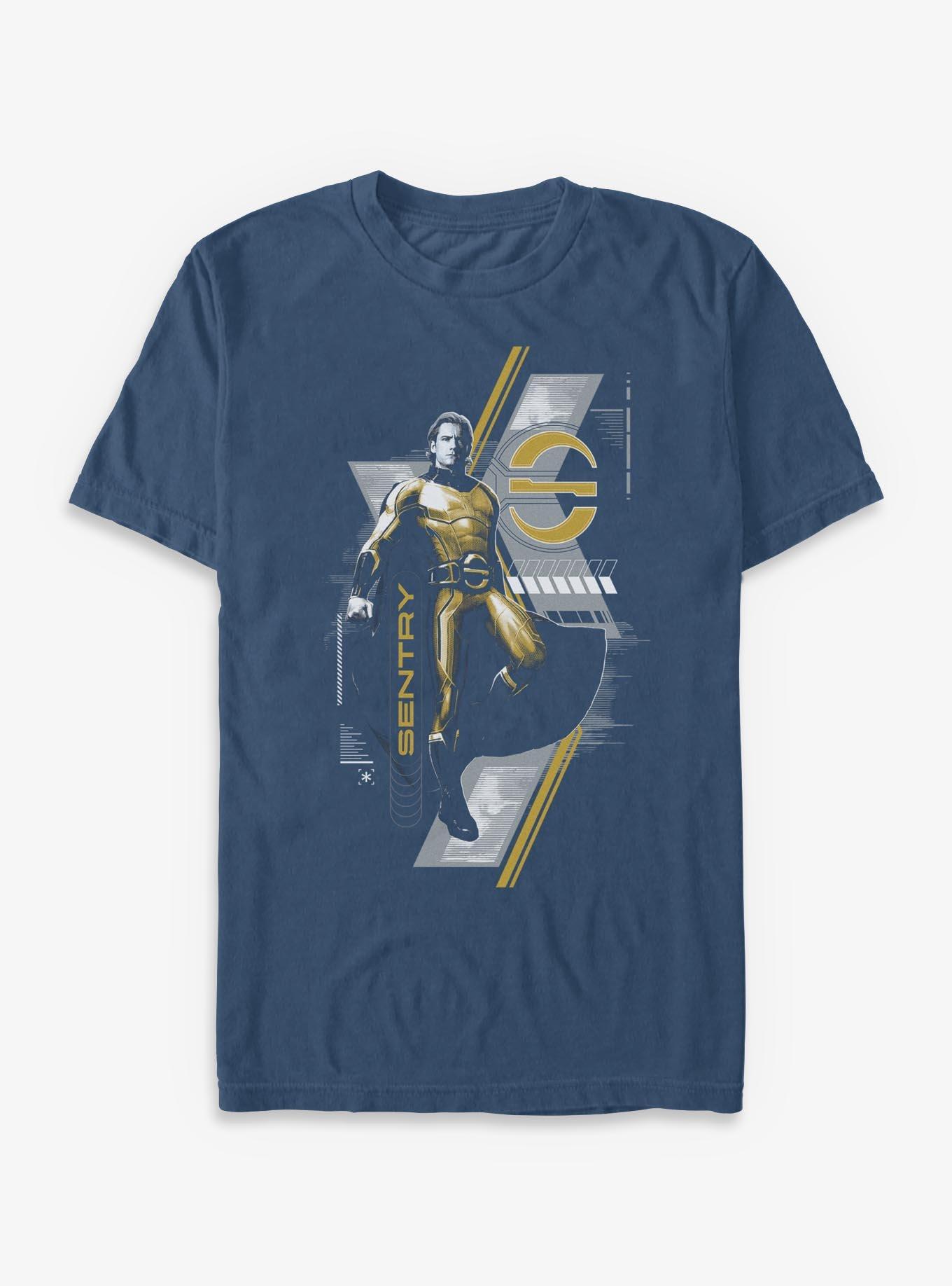 Marvel Thunderbolts* Sentry Garment Dye T-Shirt, MIDNIGHT, hi-res