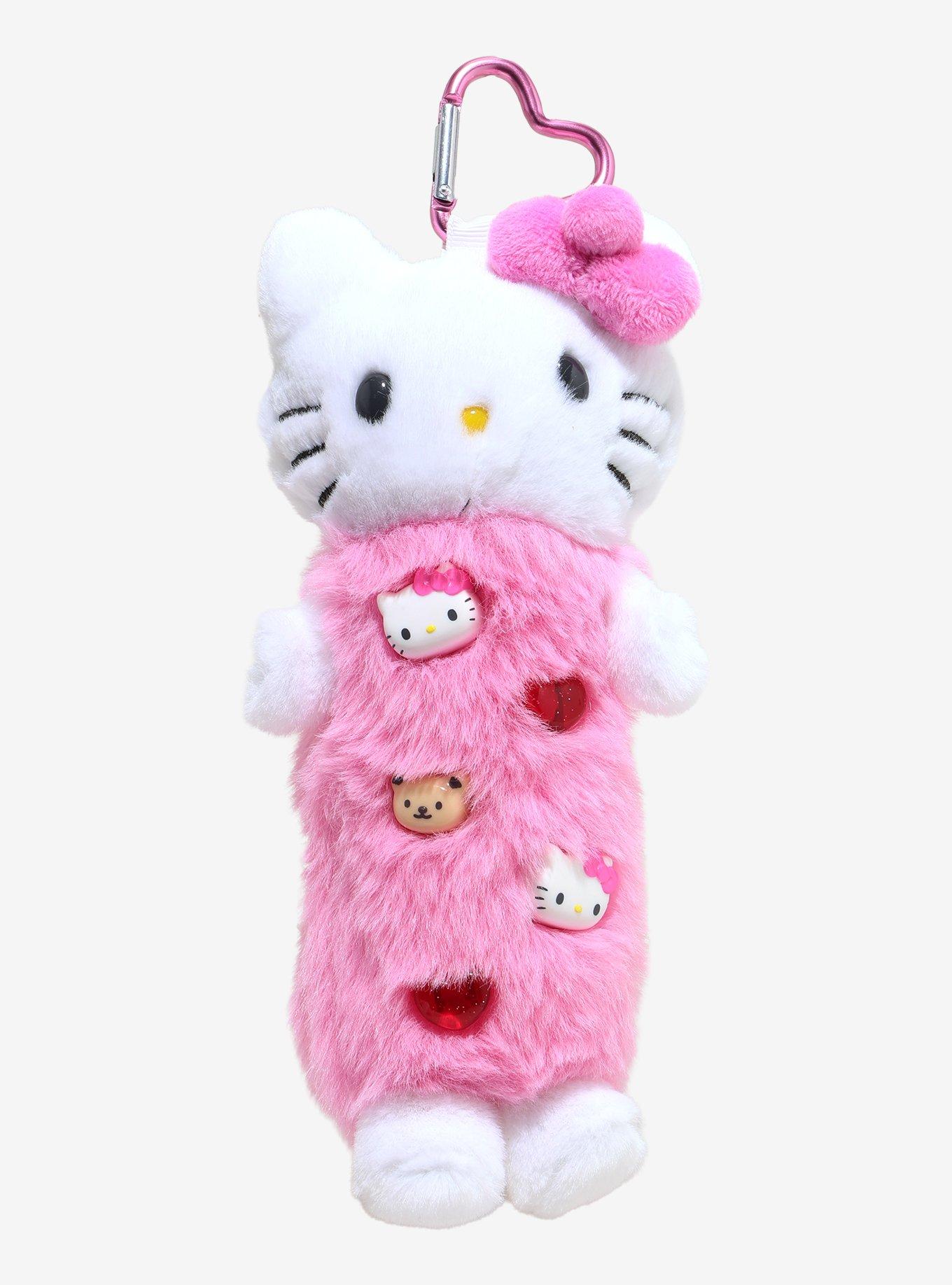 Sanrio Japan Originals Hello Kitty Bead Pouch Plush Bag Charm, , hi-res