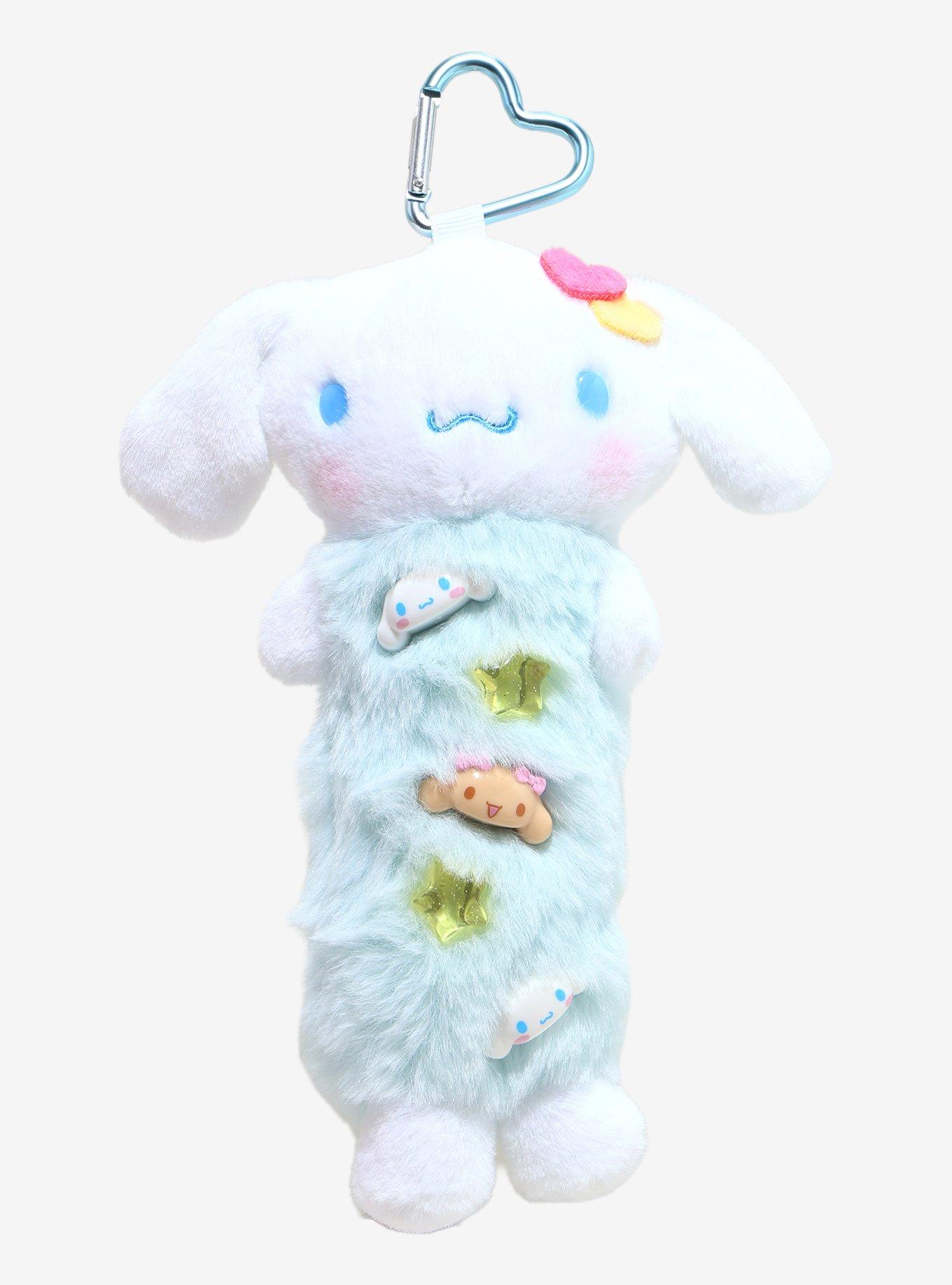 Sanrio Japan Originals Cinnamoroll Bead Pouch Plush Bag Charm, , hi-res