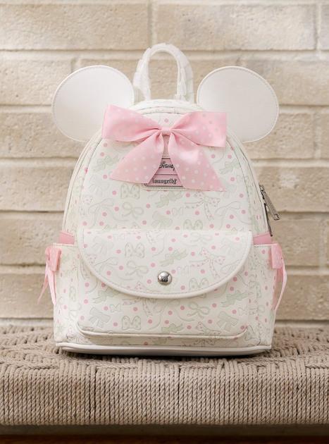 Disney Princess Loungefly Mini Backpack - Bow Design (NWT) Disney Princess Loungefly Mini Backpack - Bow Design (NWT) main image 2