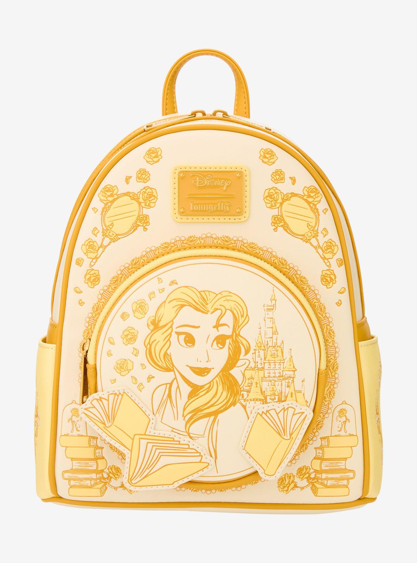 Loungefly Beauty and the Beast Belle Tonal Sketch Portrait Mini Backpack - BoxLunch Exclusive, , hi-res
