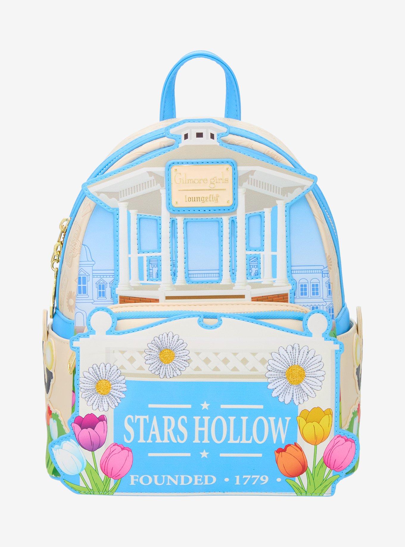 Loungefly Gilmore Girls Stars Hollow Town Sign Mini Backpack - BoxLunch Exclusive, , hi-res