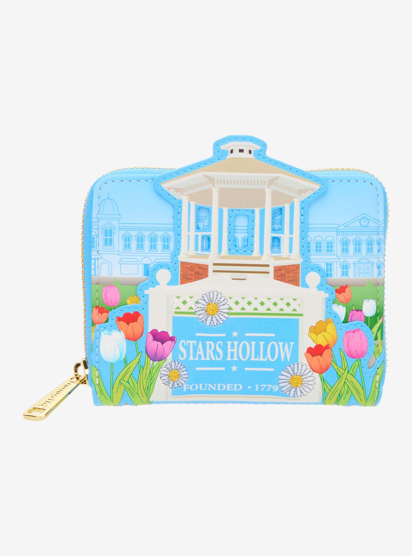 Loungefly Gilmore Girls Stars Hollow Town Sign Wallet - BoxLunch Exclusive, , hi-res