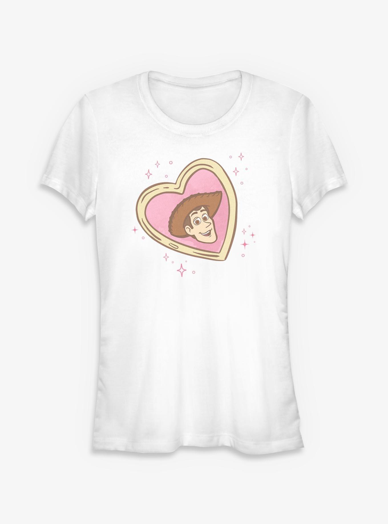 Disney Pixar Toy Story Woody Heart Locket Girls T-Shirt, , hi-res