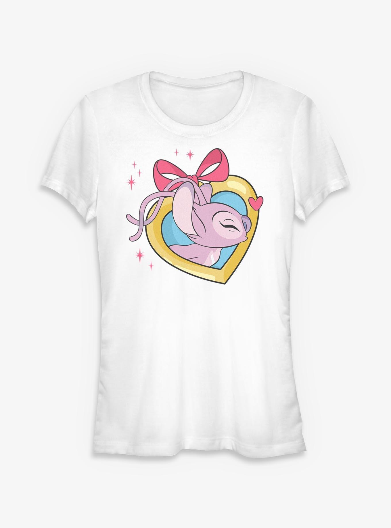 Disney Lilo & Stitch Angel Kiss Girls T-Shirt, , hi-res