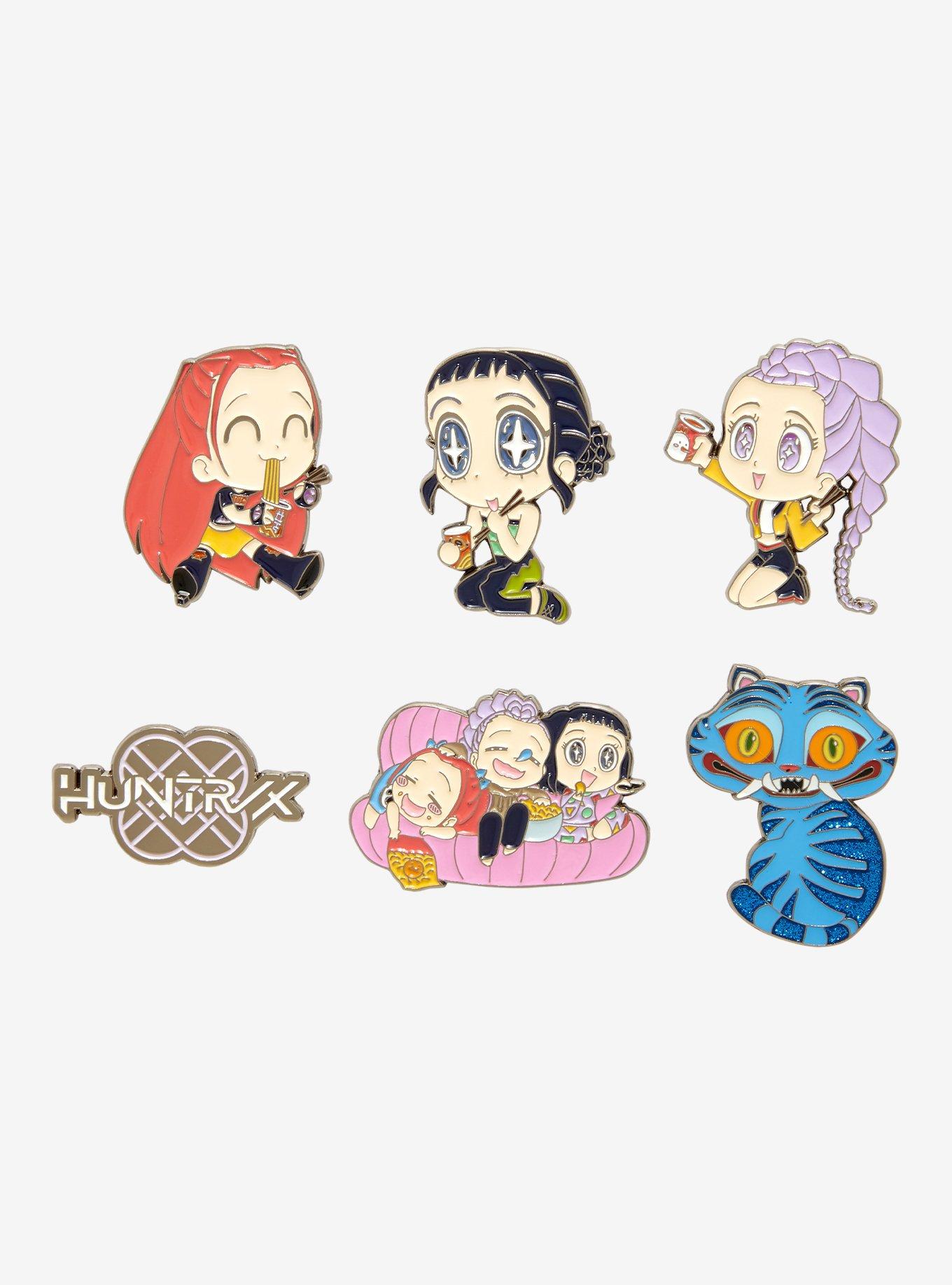 KPop Demon Hunters HUNTR/X Blind Bag Enamel Pin Hot Topic Exclusive, , hi-res