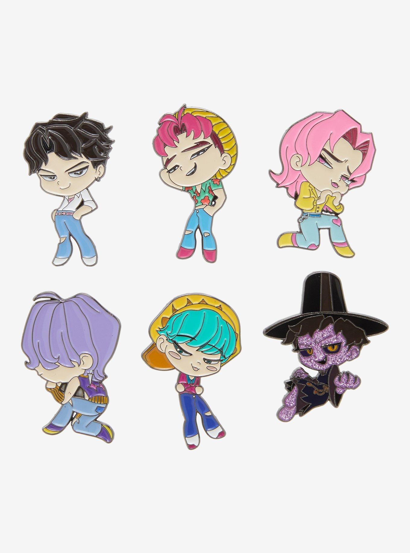 KPop Demon Hunters Saja Boys Blind Bag Enamel Pin | Hot Topic