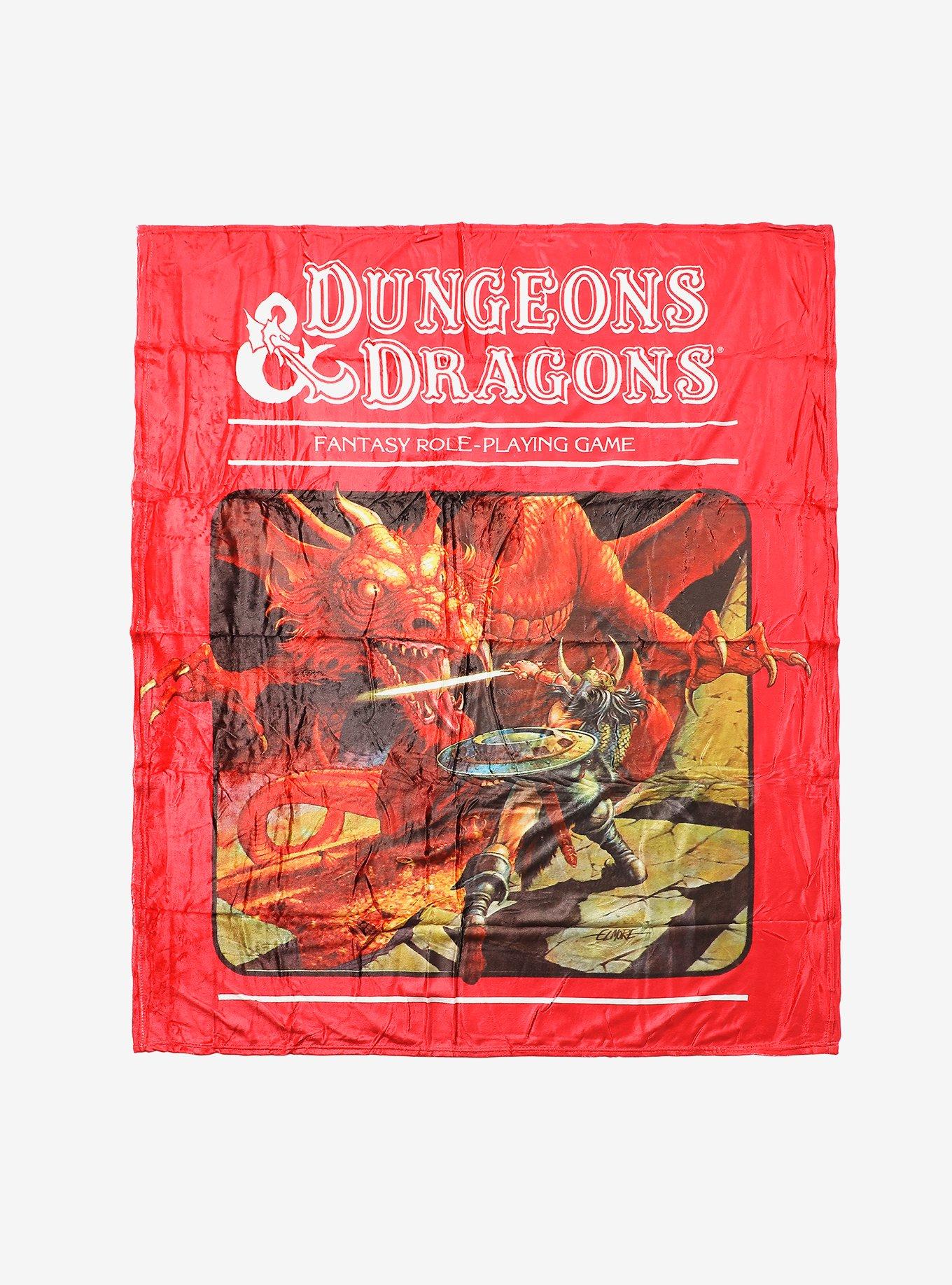 Dungeons & Dragons Retro Throw Blanket, , hi-res
