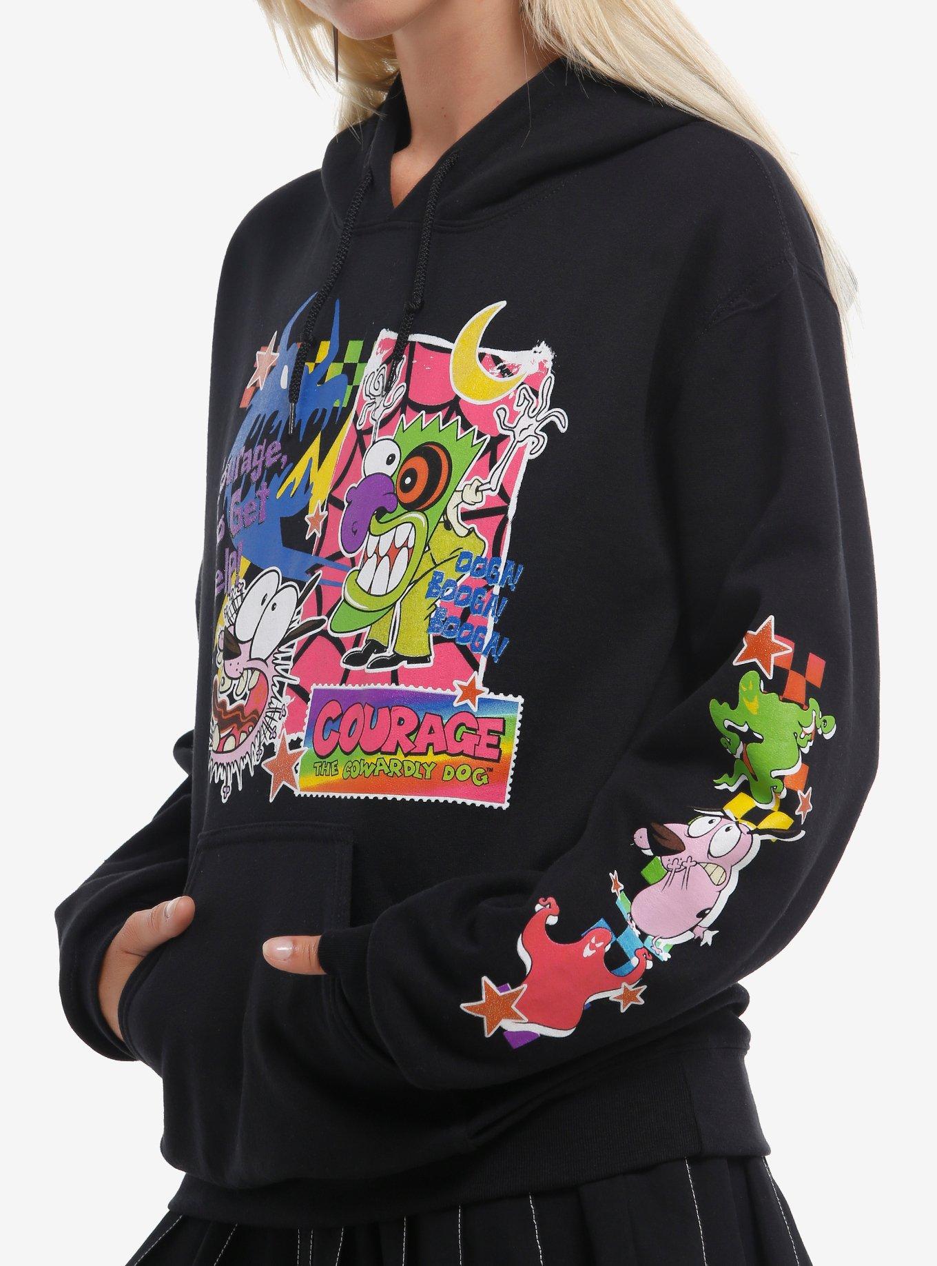 Courage The Cowardly Dog Chaos Hoodie, , hi-res