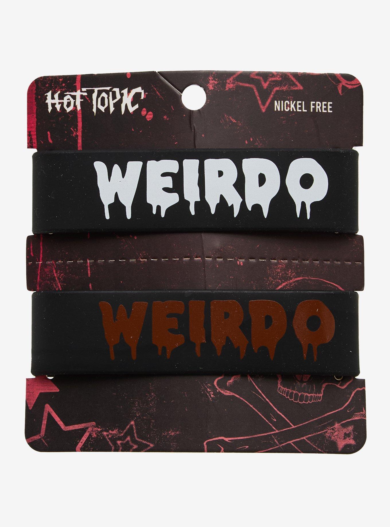 Weirdo Best Friend Rubber Bracelet Set, , hi-res