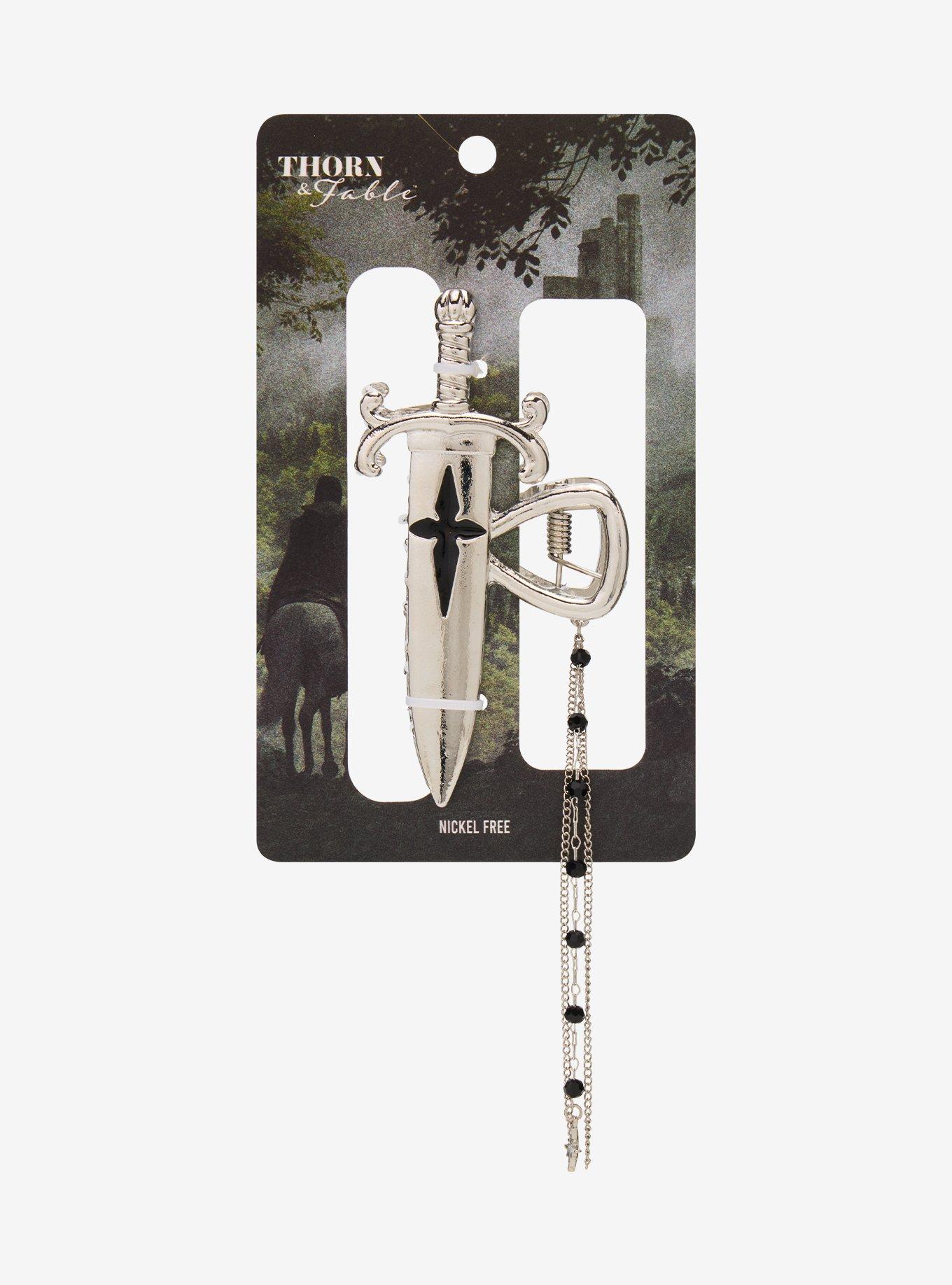 Thorn & Fable Dagger Claw Hair Clip, , hi-res