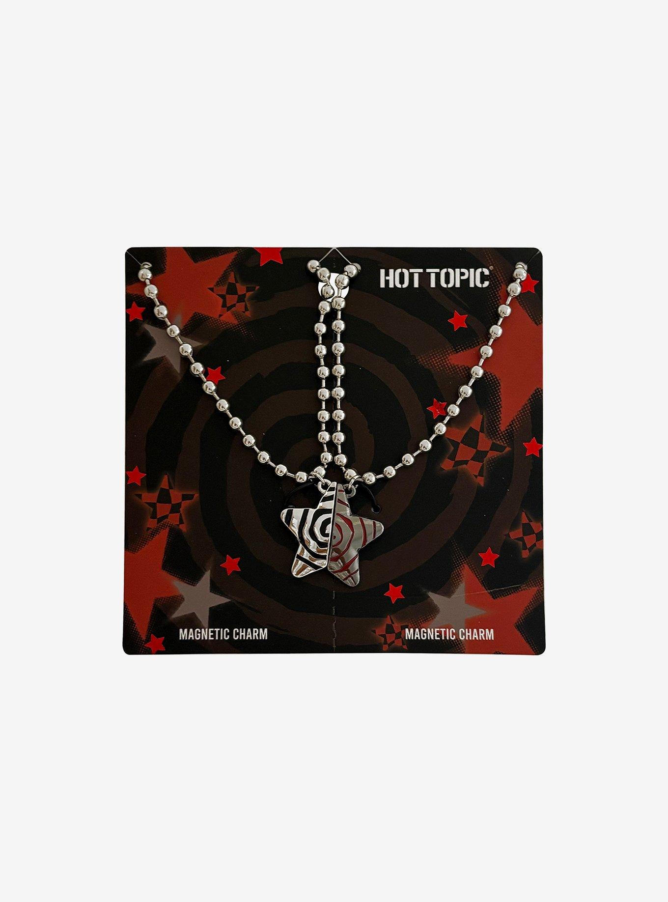 Spiral Star Magnetic Best Friend Necklace Set, , hi-res