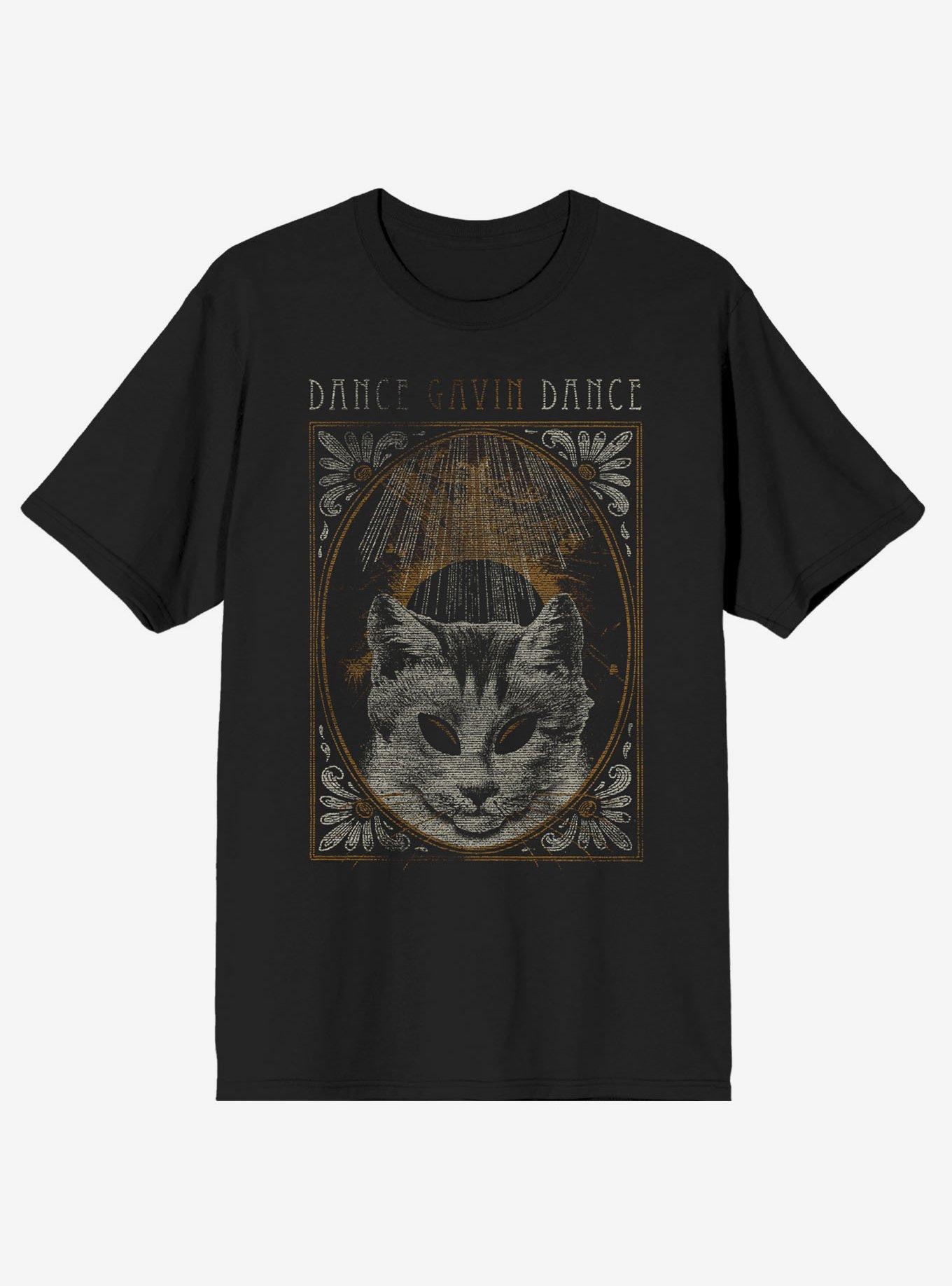 Dance Gavin Dance Cat Frame T-Shirt, , hi-res