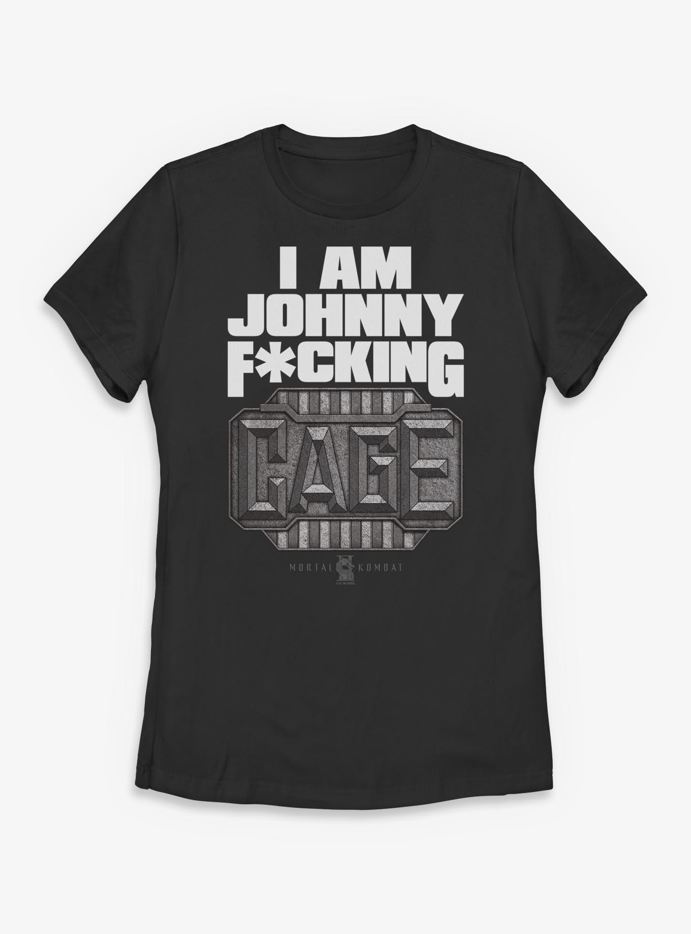 Mortal Kombat I Am Johnny Cage Womens T-Shirt, , hi-res