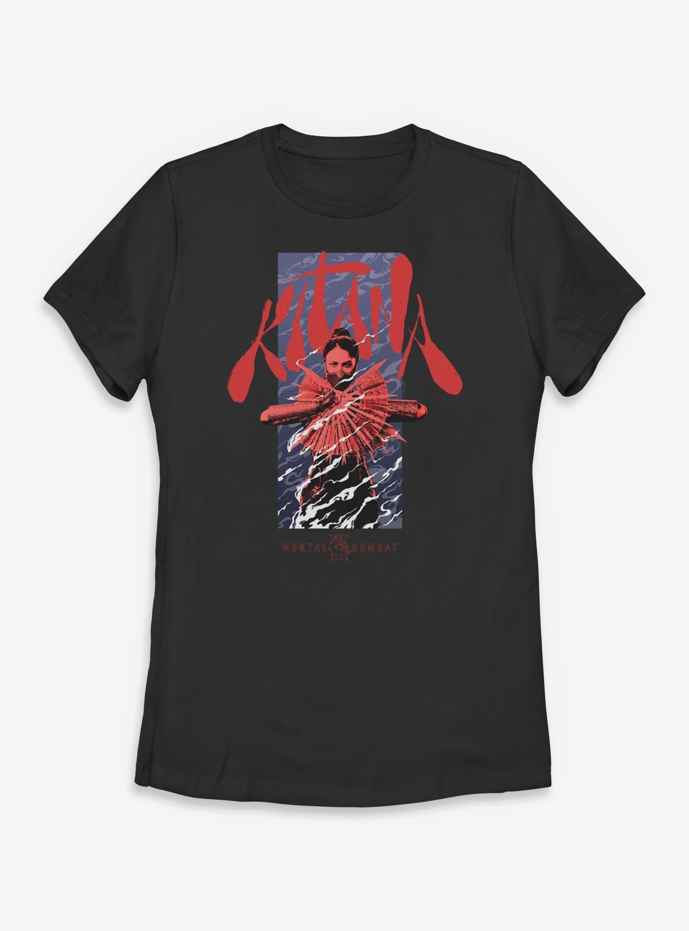 Mortal Kombat Kitana Red Womens T-Shirt, , hi-res