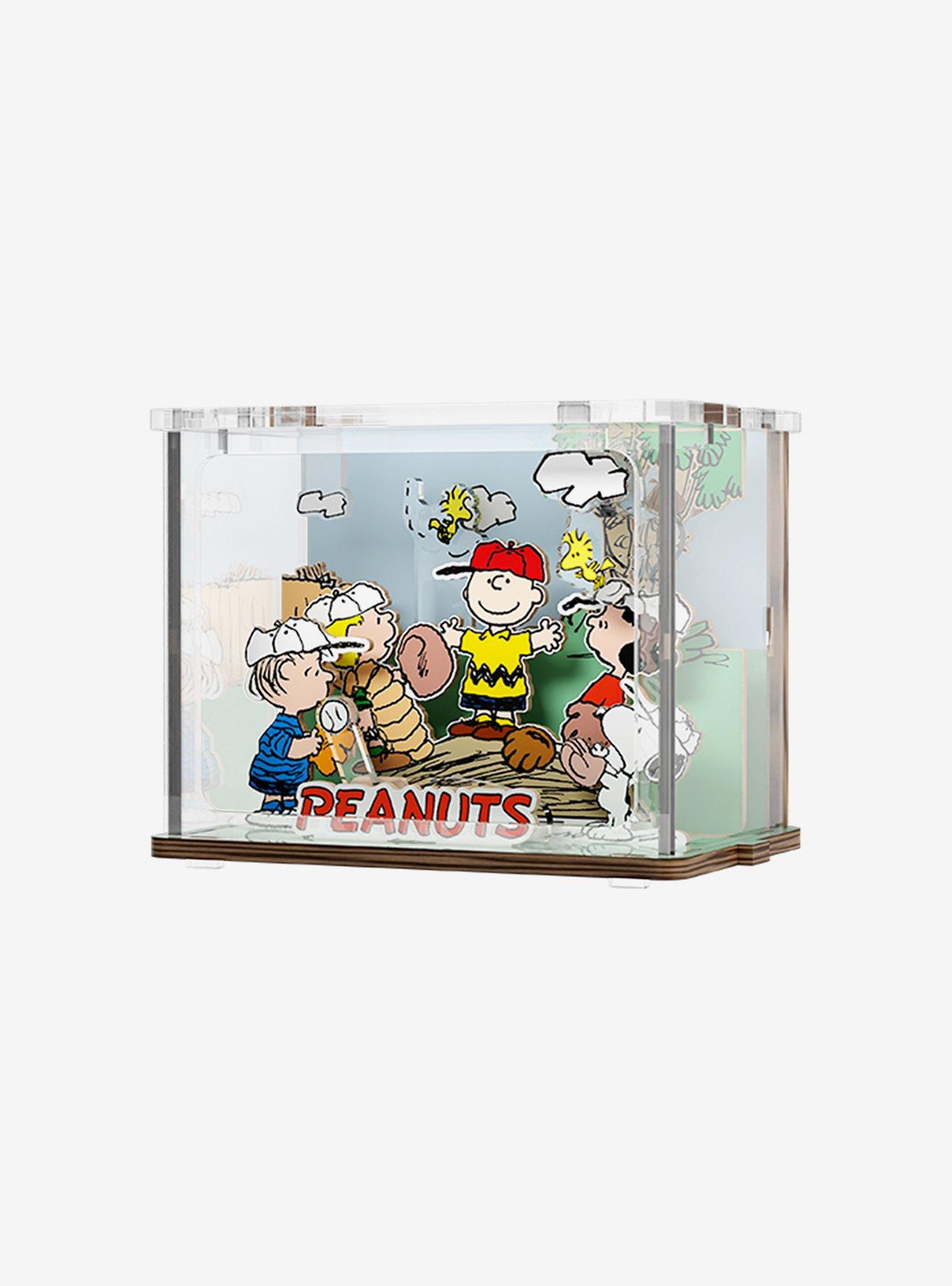 Puremind X Peanuts Baseball Mini Scene Wooden Kit | Hot Topic