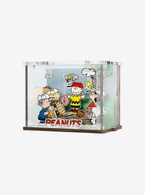 Puremind X Peanuts Baseball Mini Scene Wooden Kit | Hot Topic